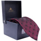 Alvaro Castagnino Men's British style Silk Broad Tie