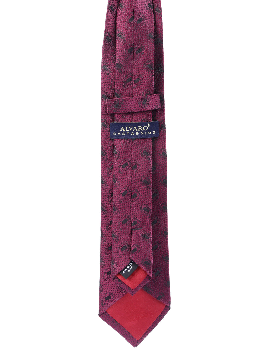 Alvaro Castagnino Men's British style Silk Broad Tie