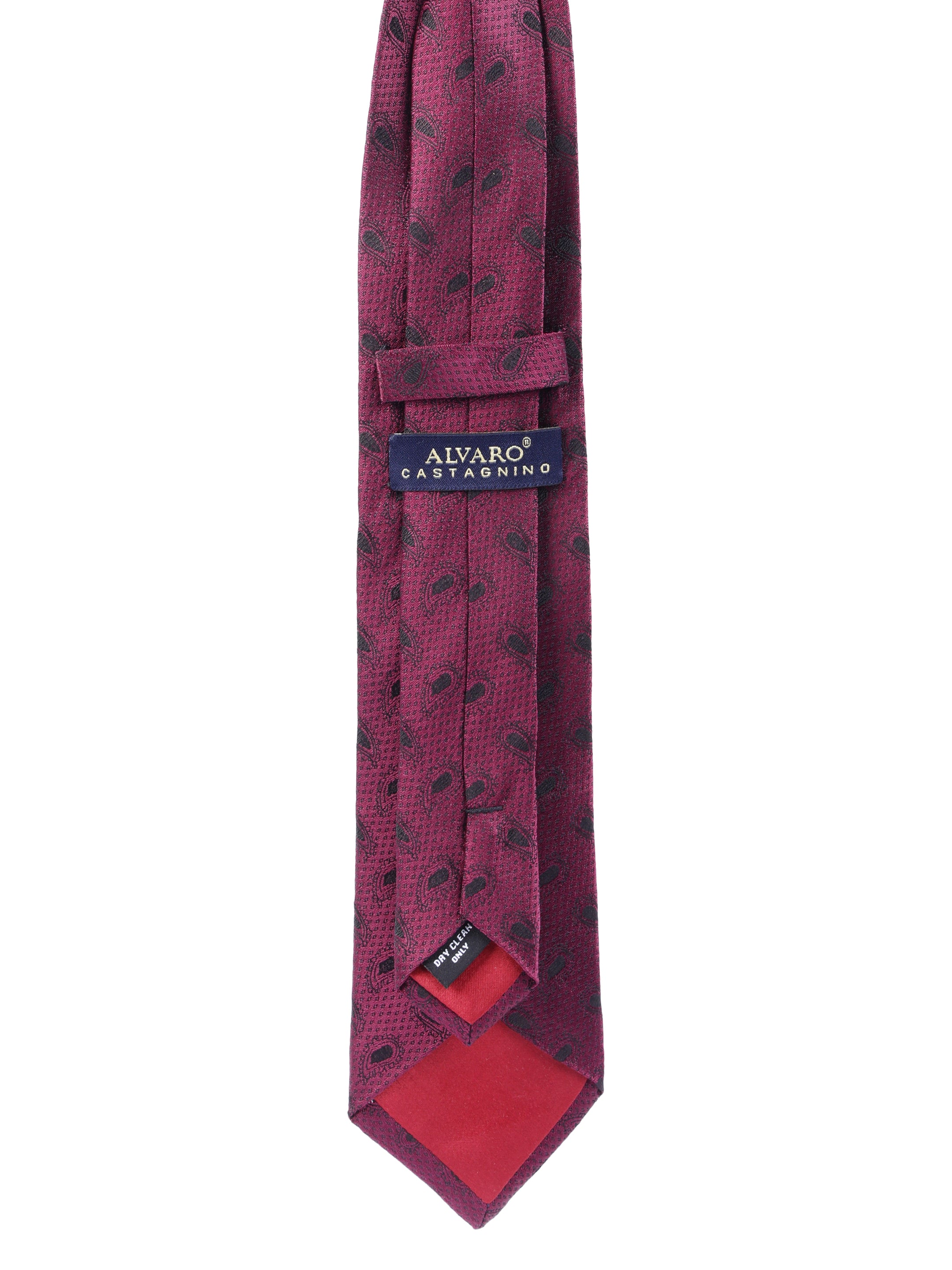 Alvaro Castagnino Men's British style Silk Broad Tie