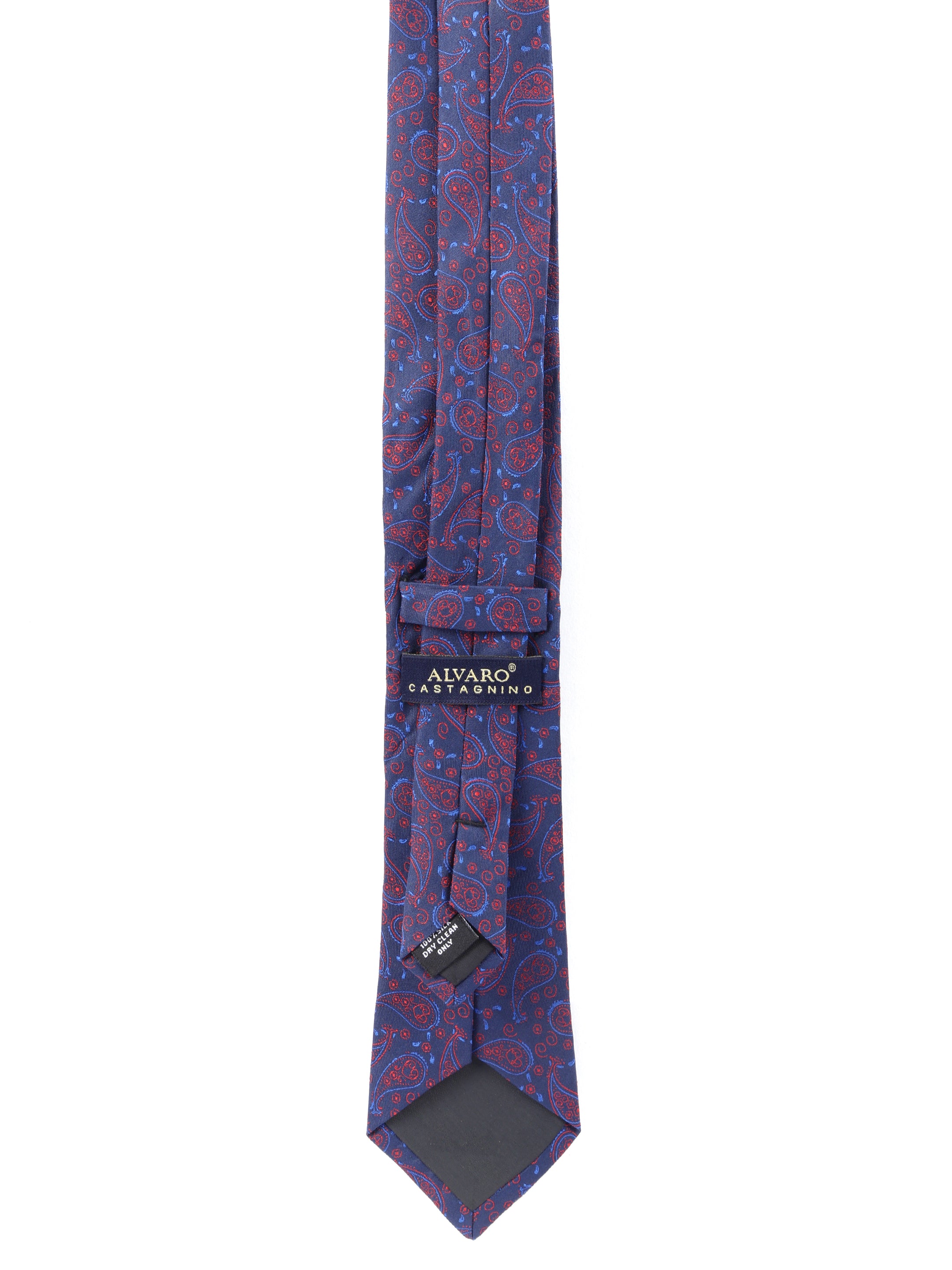 Alvaro Castagnino Men's British style Silk Broad Tie