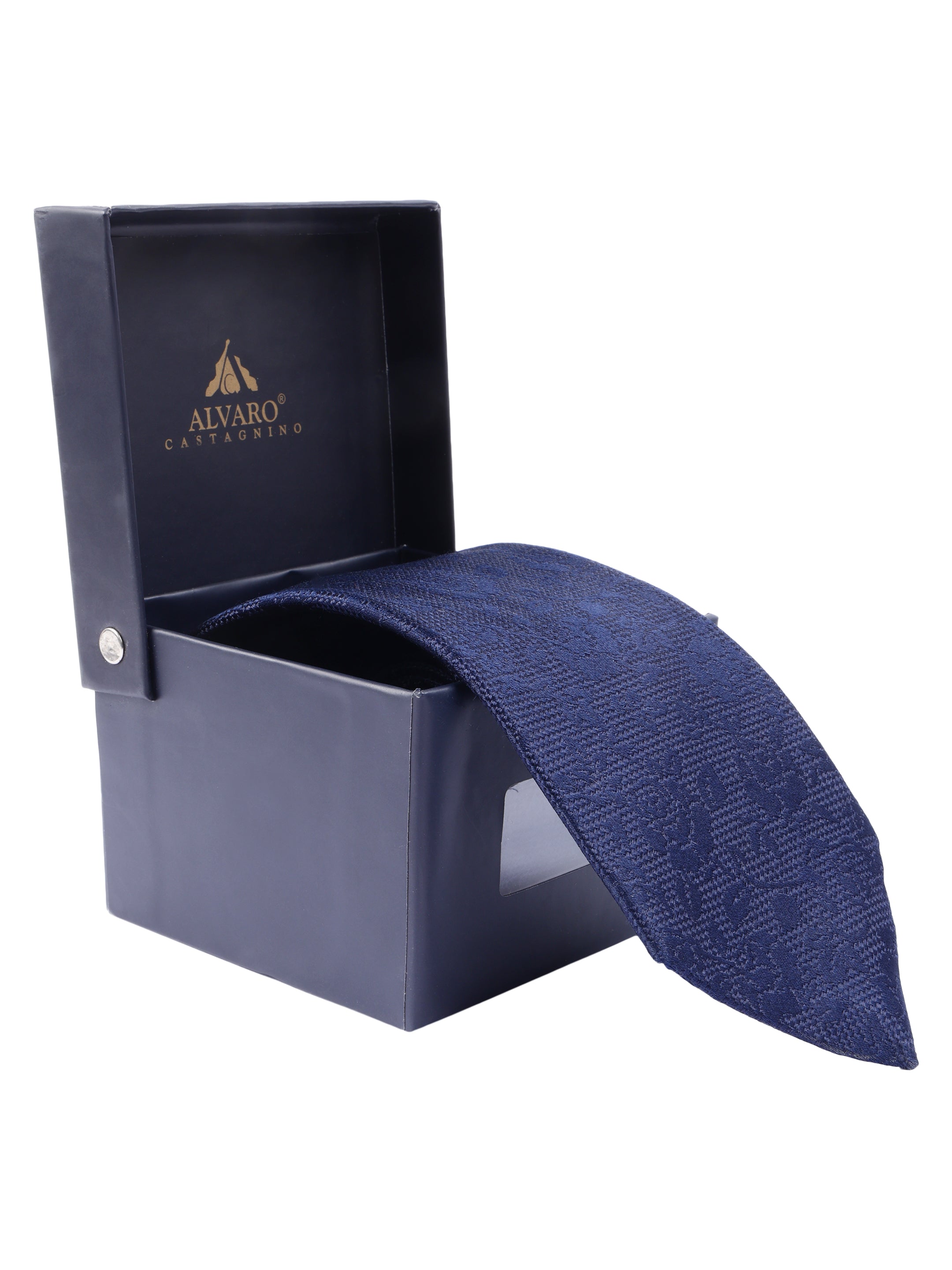 Alvaro Castagnino Men's British style Silk Broad Tie