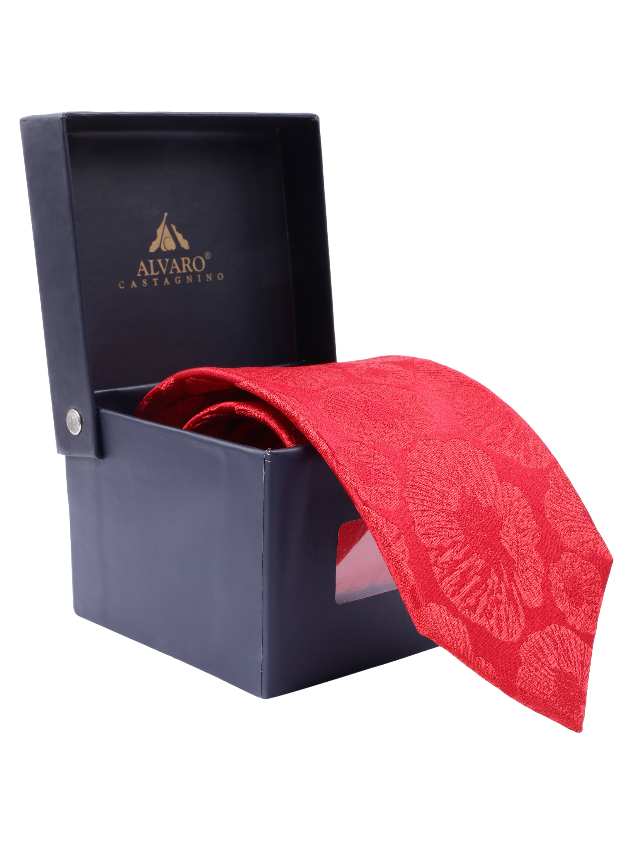 Alvaro Castagnino Men's British style Silk Broad Tie