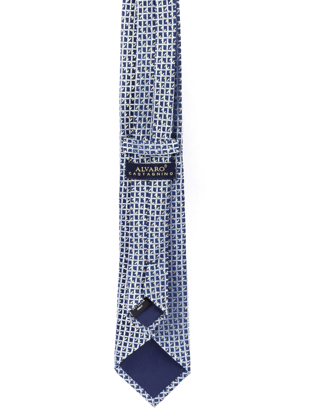 Alvaro Castagnino Men's British style Silk Broad Tie