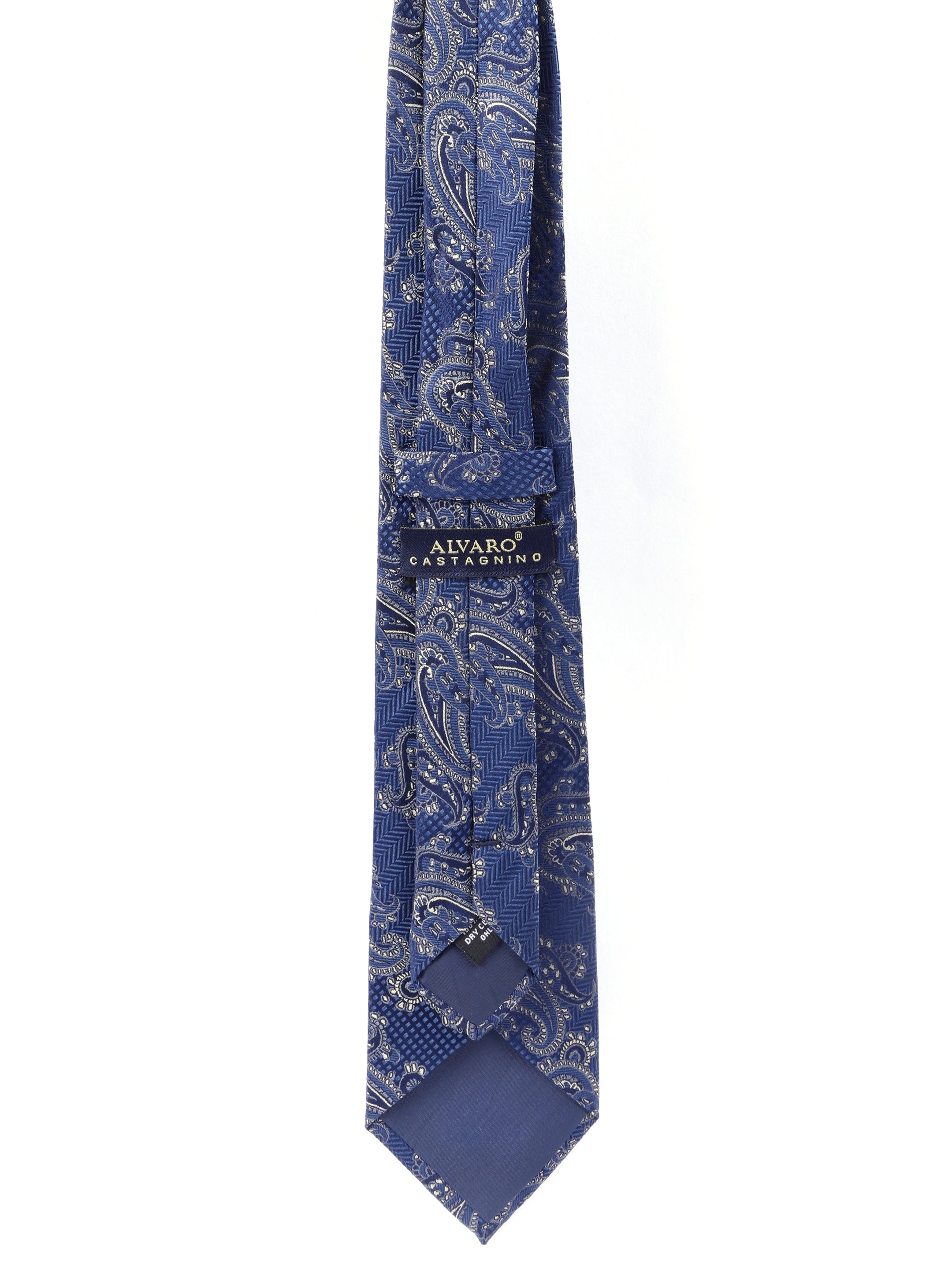 Alvaro Castagnino Men's British style Silk Broad Tie