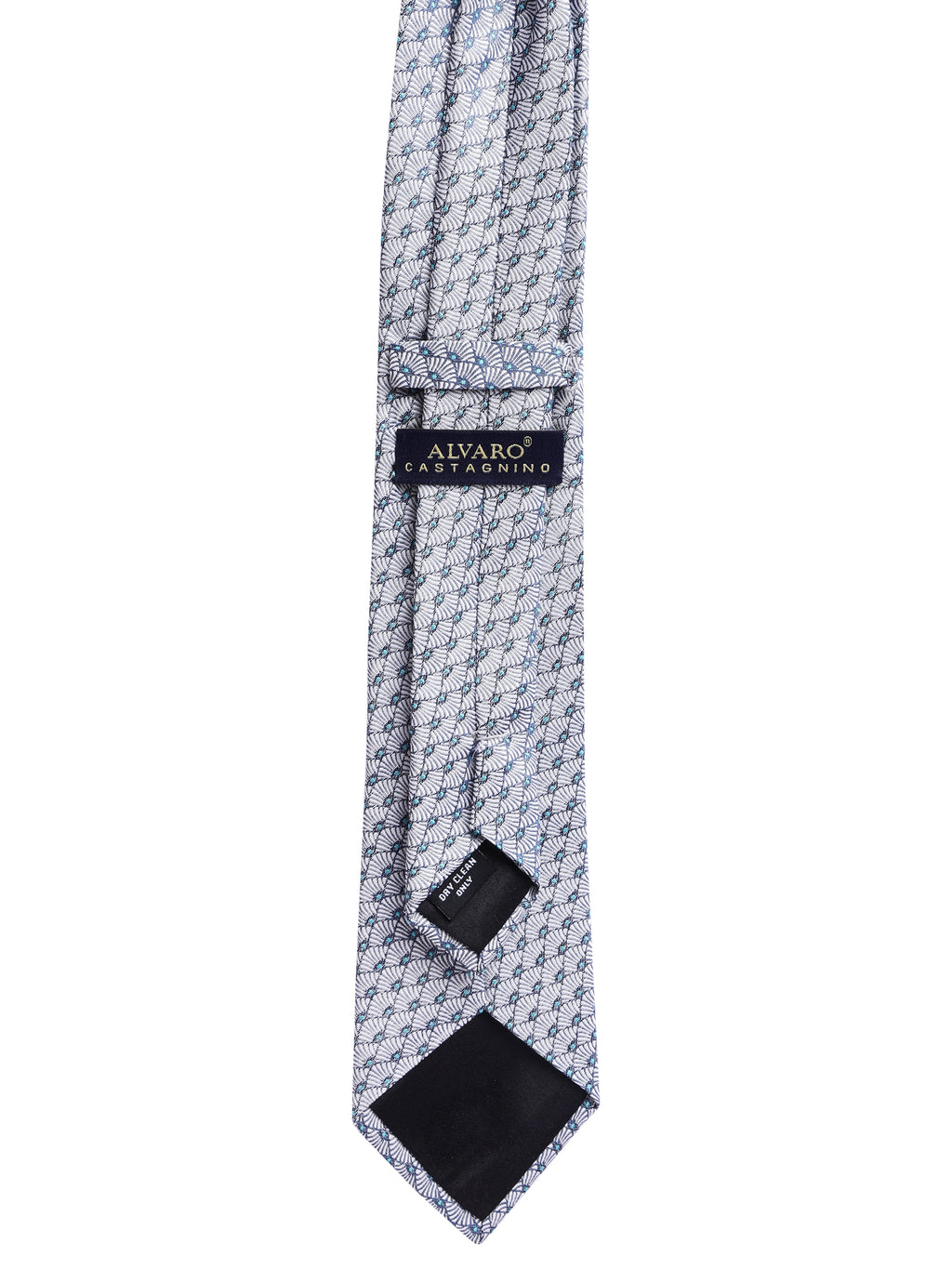 Alvaro Castagnino Men's British style Silk Broad Tie