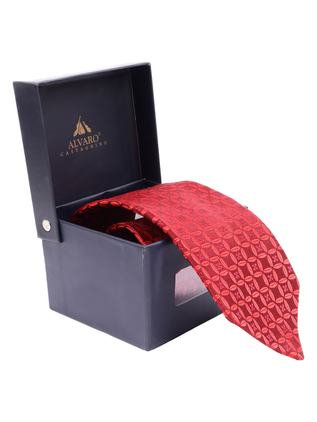 Alvaro Castagnino Men's British style Silk Broad Tie