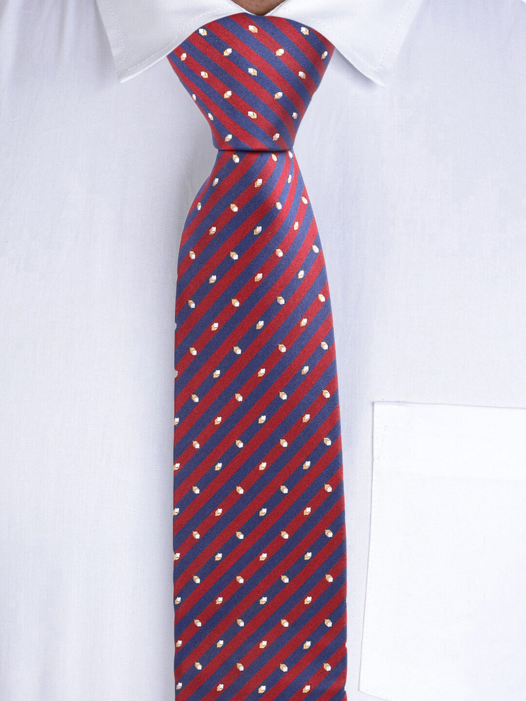 Alvaro Castagnino Men's British style Silk Broad Tie