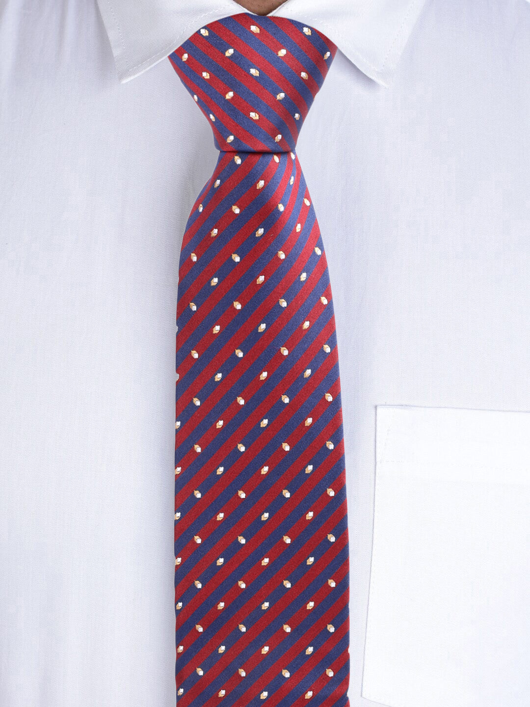 Alvaro Castagnino Men's British style Silk Broad Tie