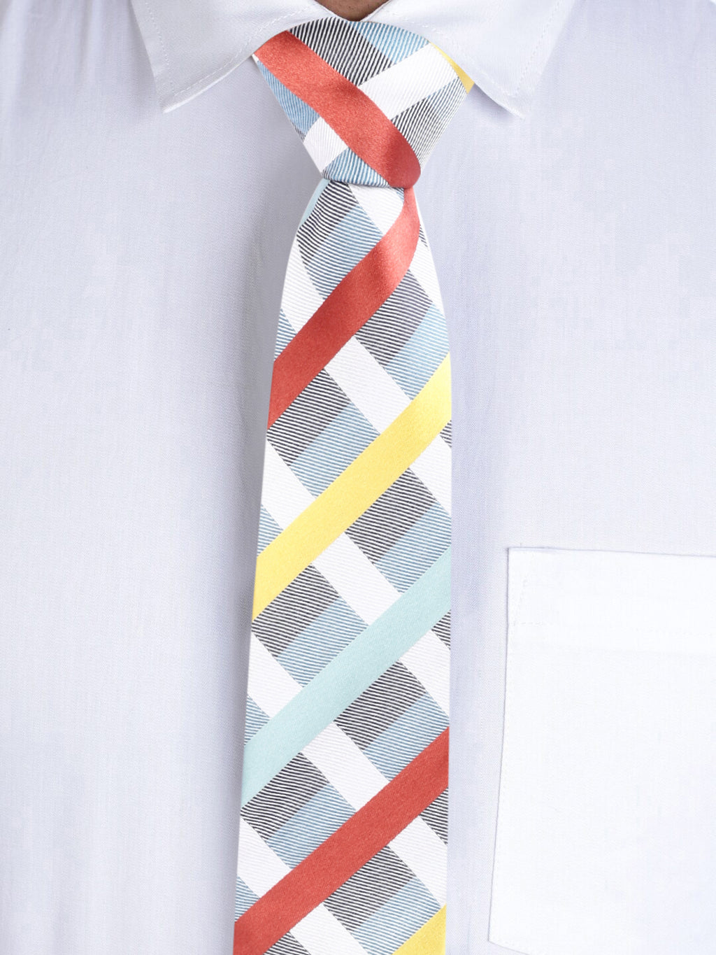 Alvaro Castagnino Men's British style Silk Broad Tie