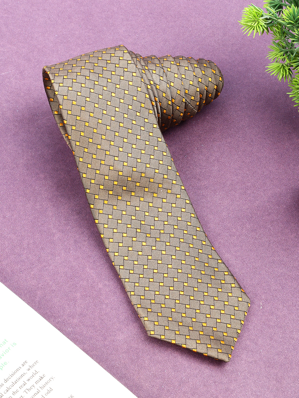 Alvaro Castagnino Men's British style Silk Broad Tie