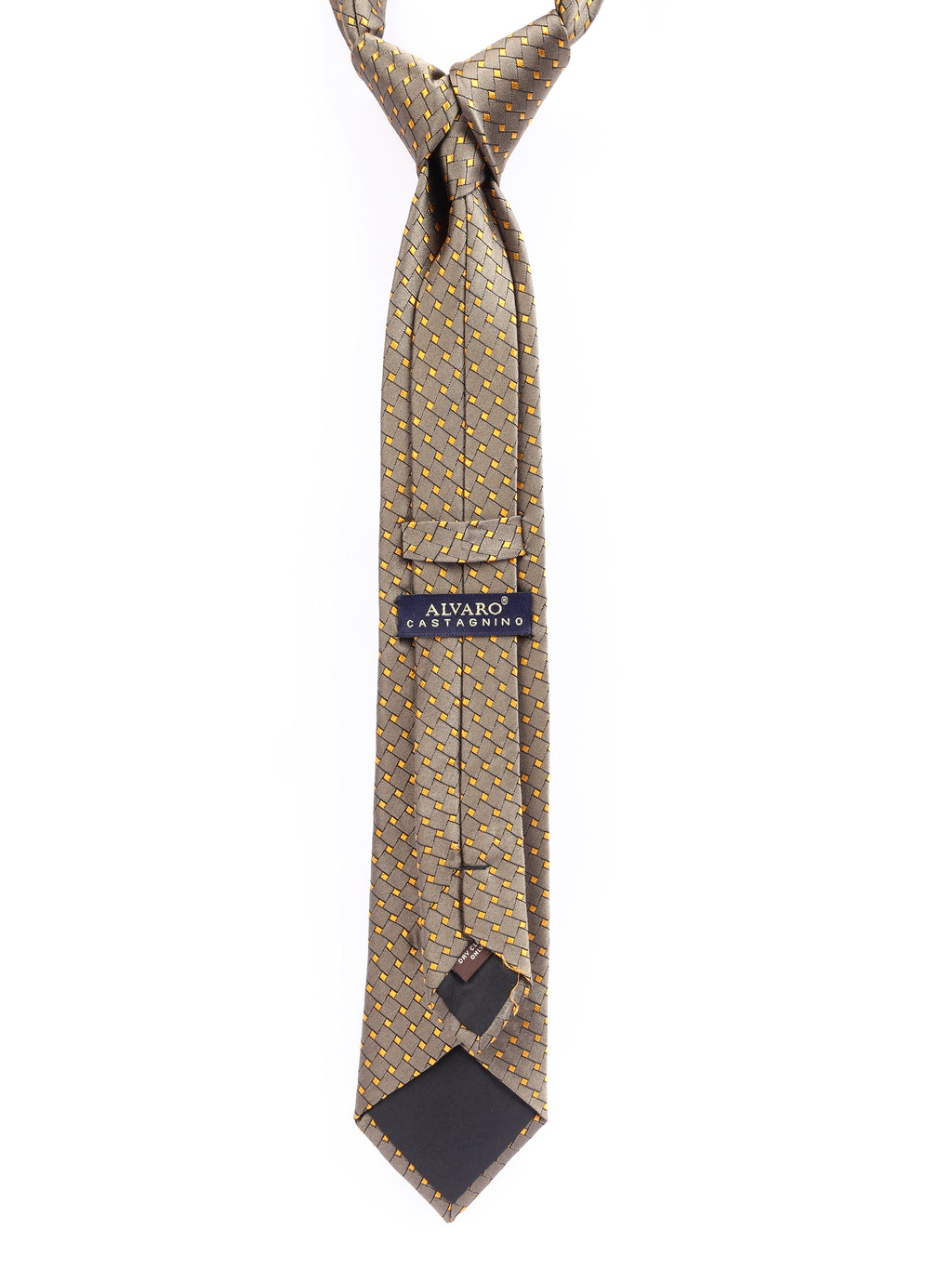 Alvaro Castagnino Men's British style Silk Broad Tie