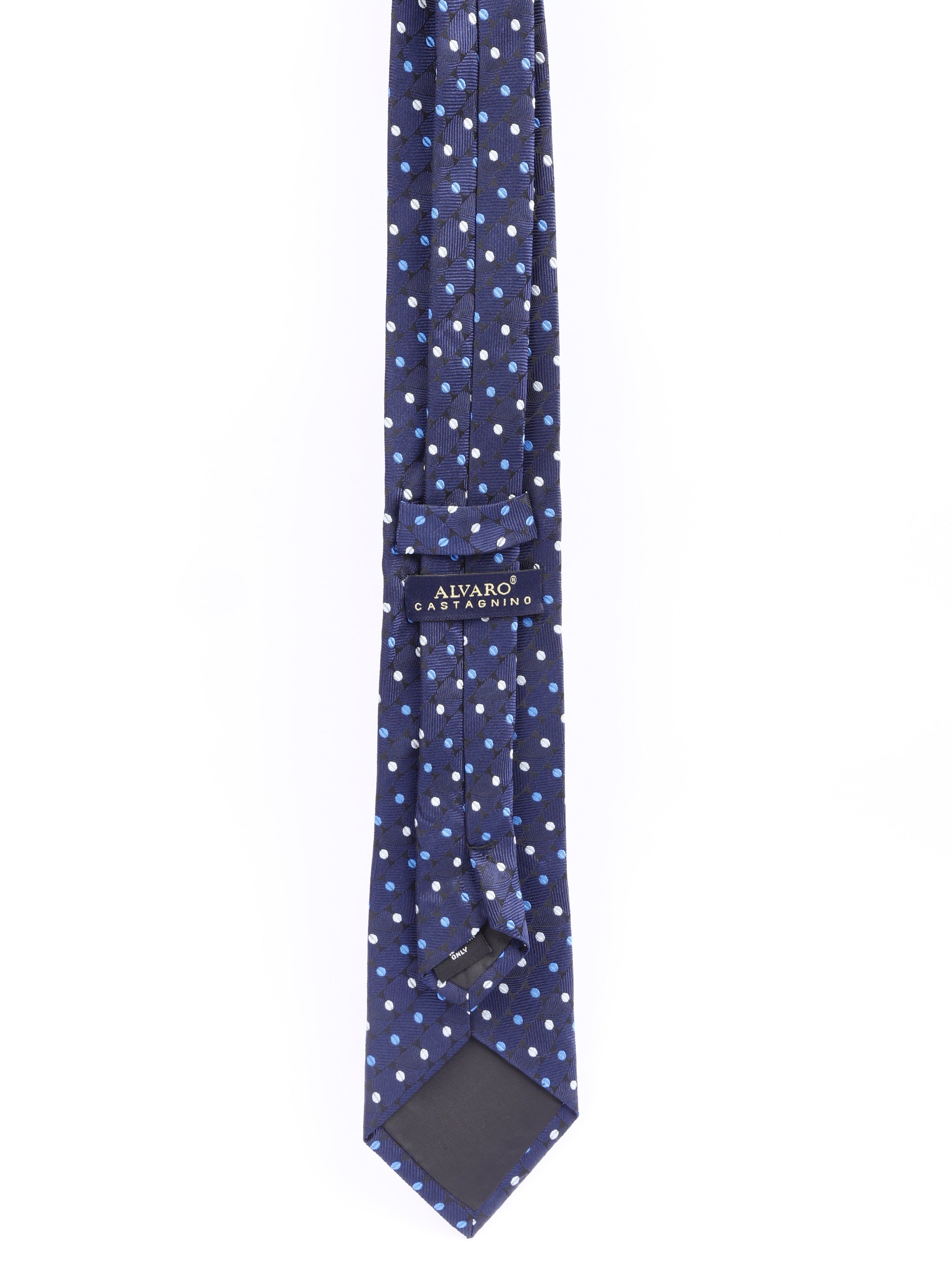 Alvaro Castagnino Men's British style Silk Broad Tie