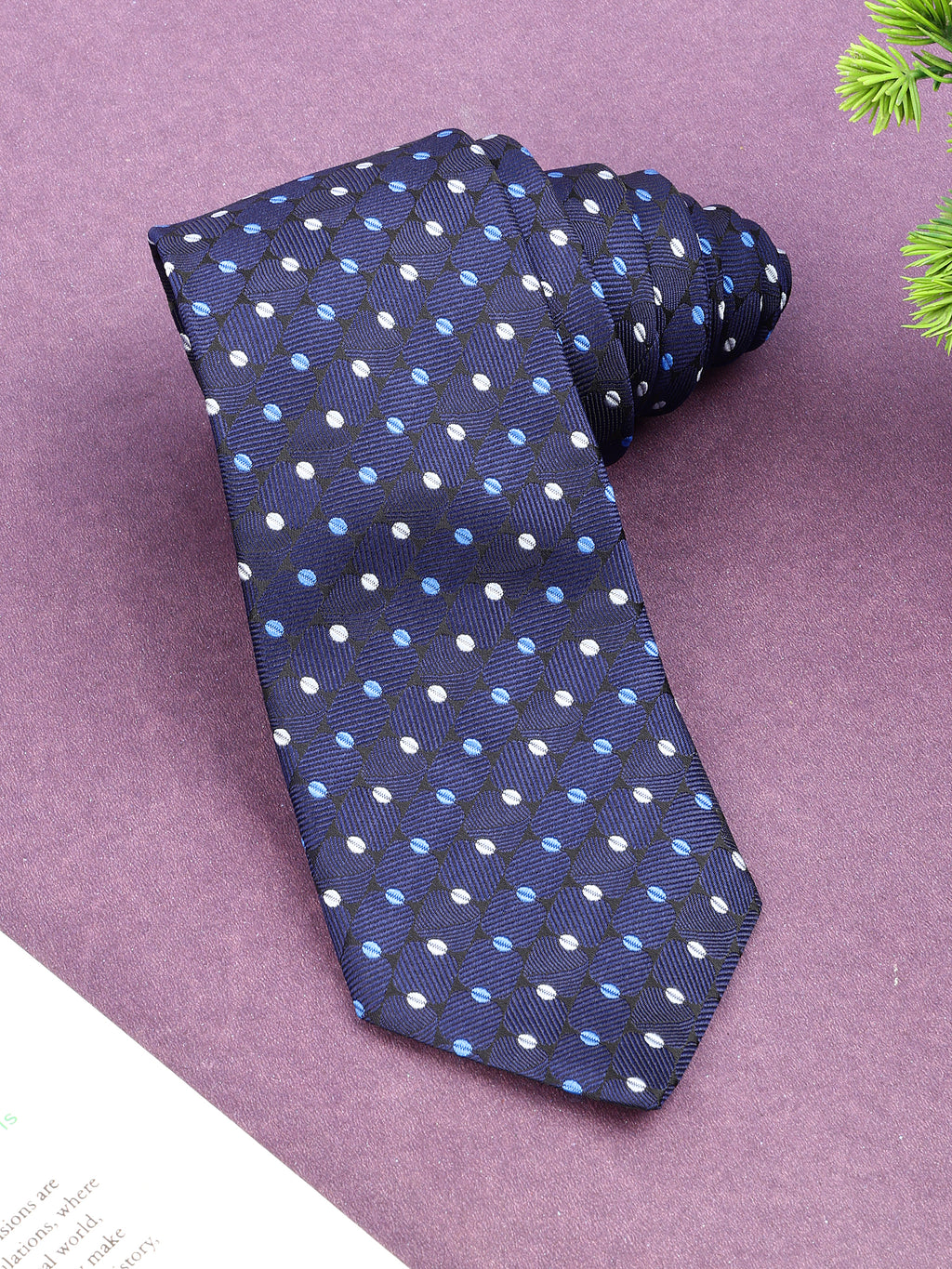 Alvaro Castagnino Men's British style Silk Broad Tie