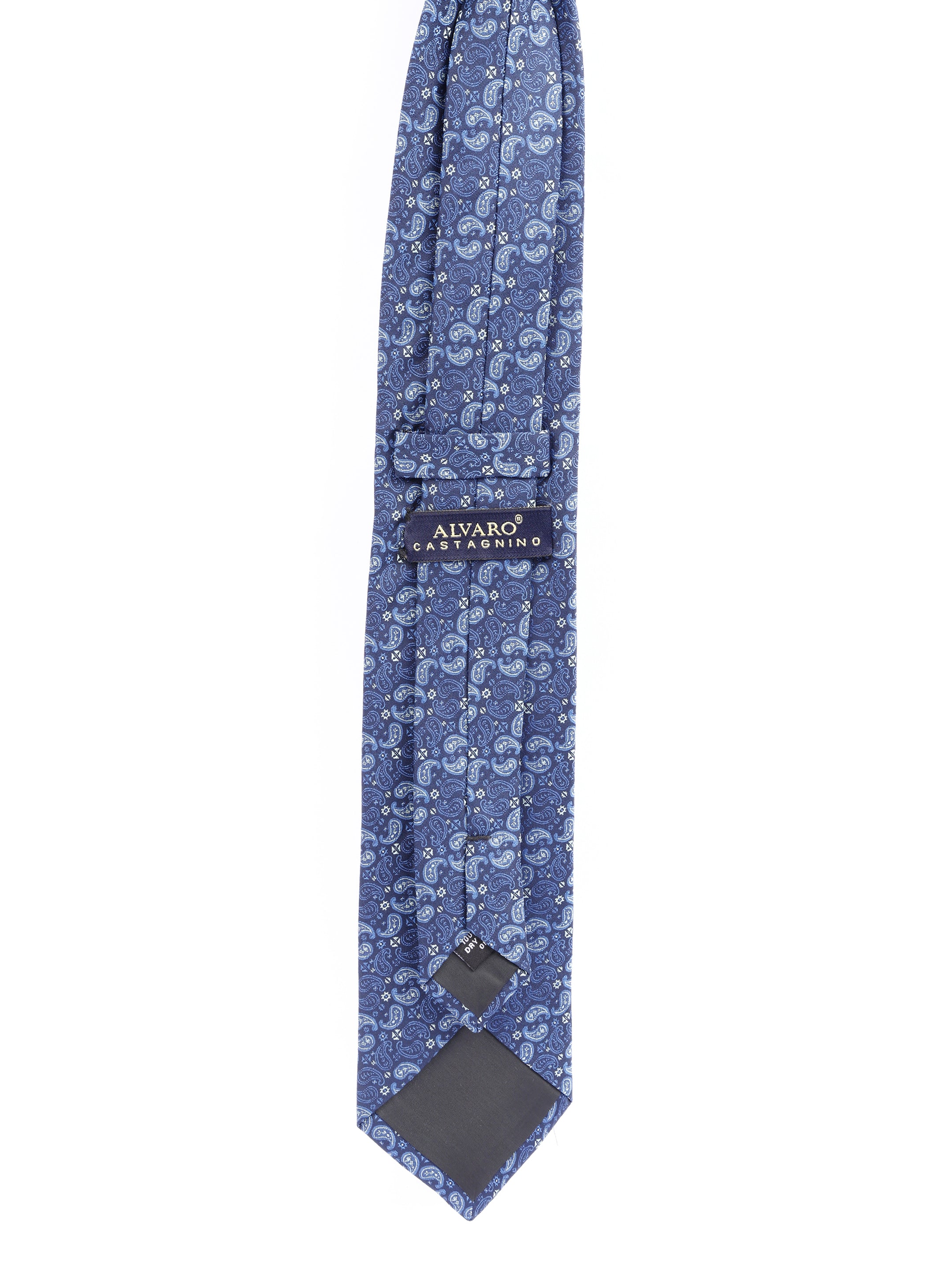 Alvaro Castagnino Men's British style Silk Broad Tie