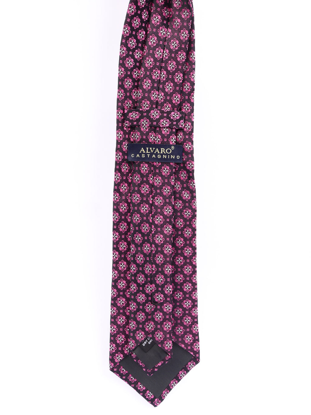 Alvaro Castagnino Men's British style Silk Broad Tie