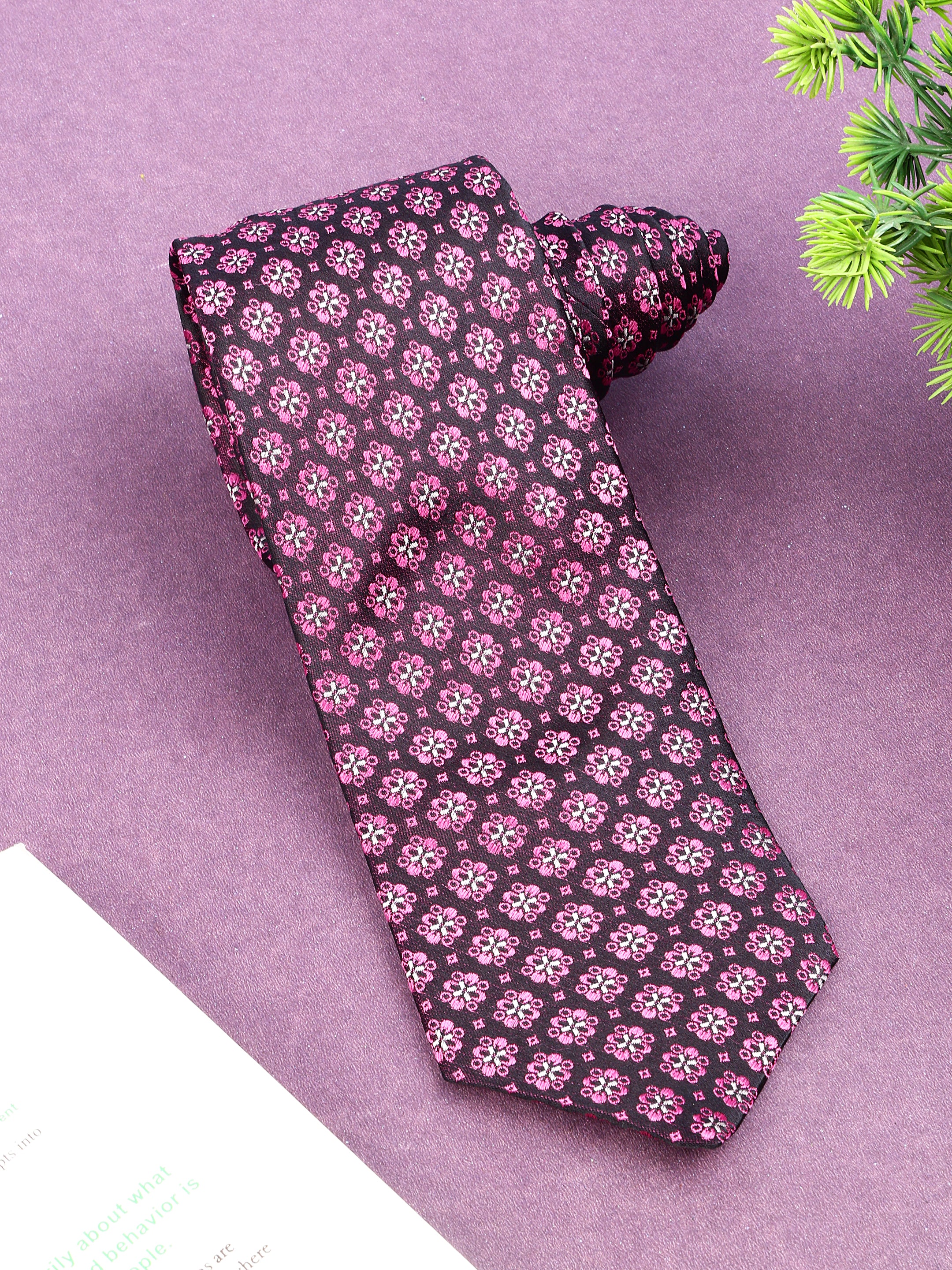 Floral Silk Necktie