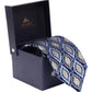 Alvaro Castagnino Men's luxury italian style Silk Broad Tie