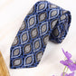 Alvaro Castagnino Men's luxury italian style Silk Broad Tie