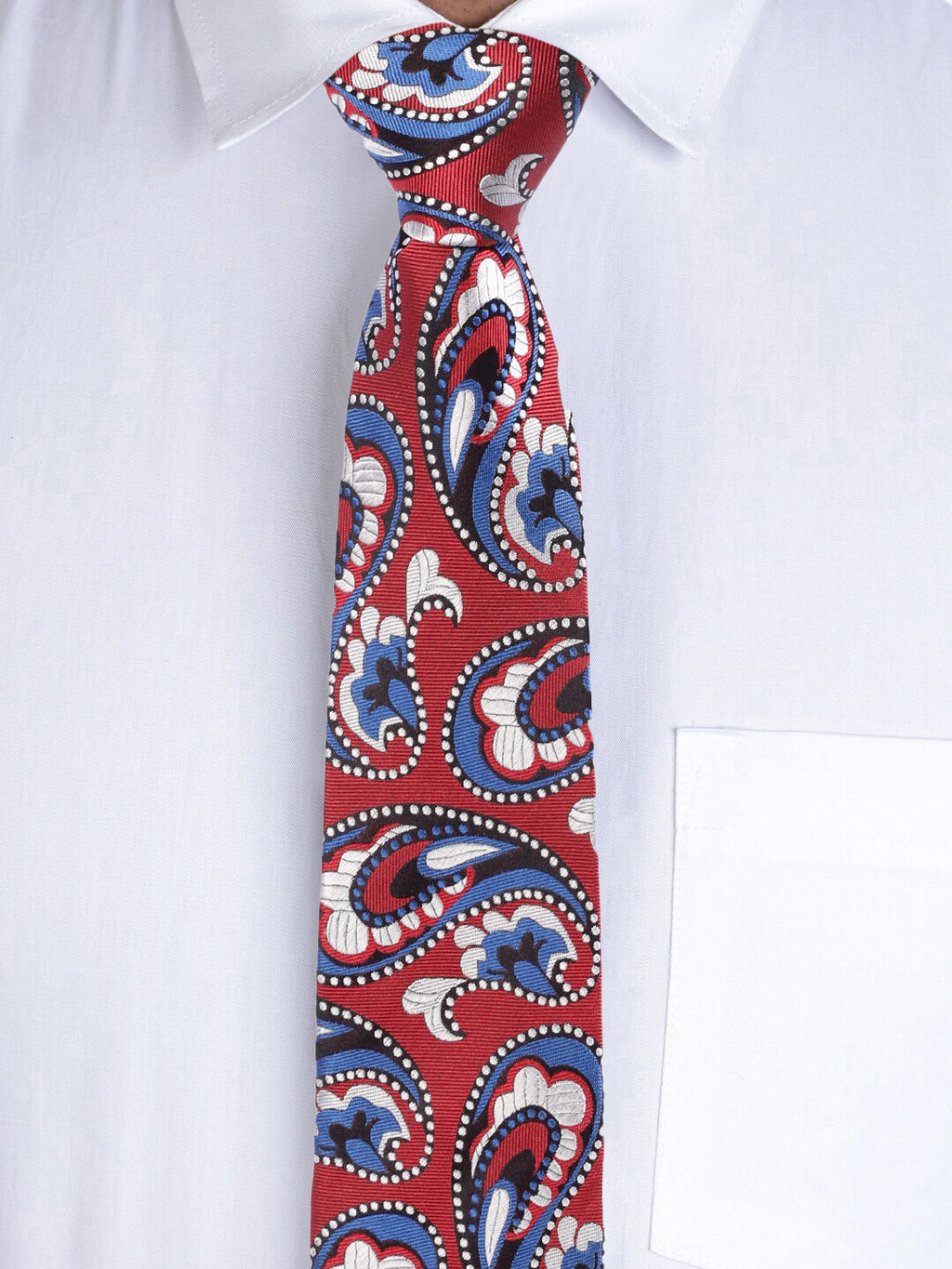 Alvaro Castagnino Men's luxury italian style Silk Broad Tie