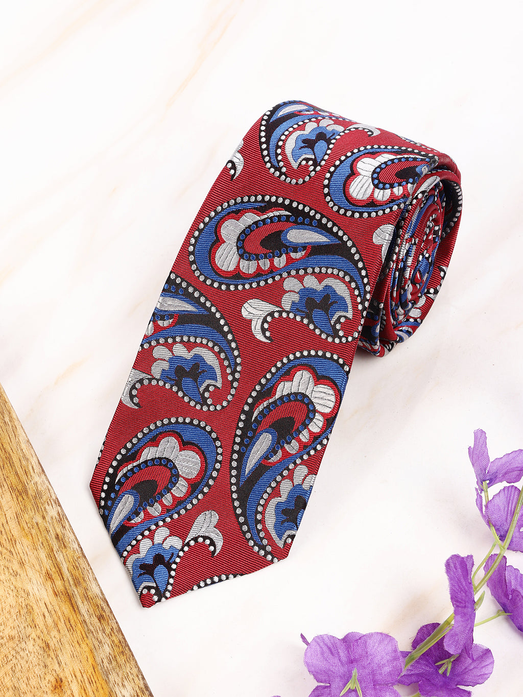 Alvaro Castagnino Men's luxury italian style Silk Broad Tie