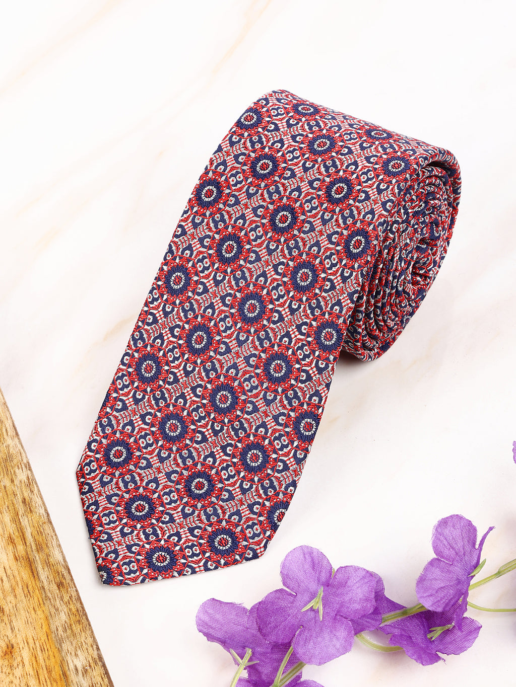Alvaro Castagnino Men's luxury italian style Silk Broad Tie