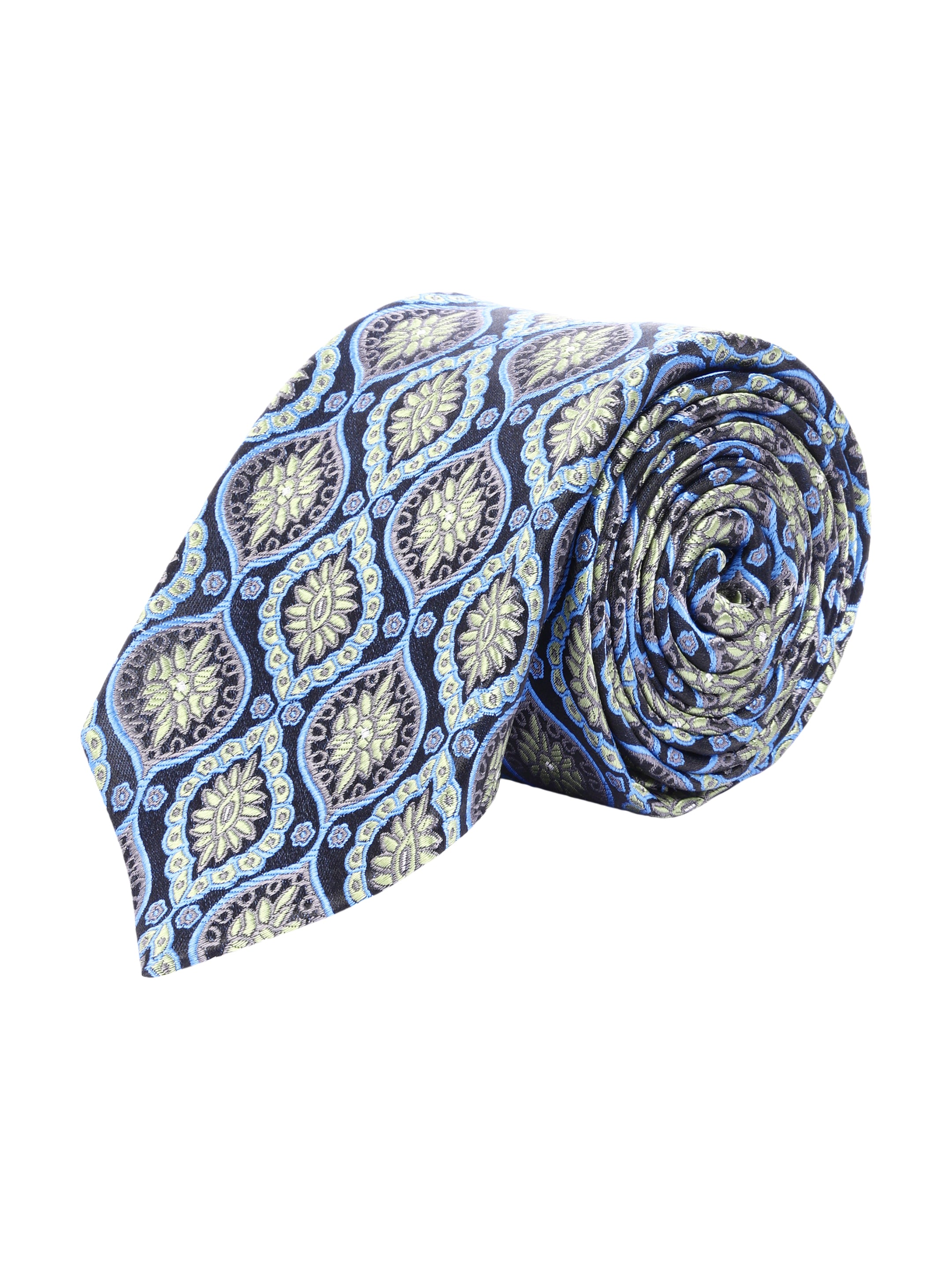 Alvaro Castagnino Men's luxury italian style Silk Broad Tie