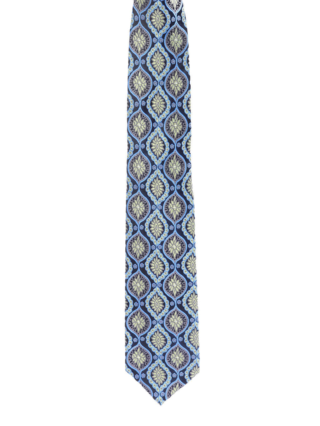 Alvaro Castagnino Men's luxury italian style Silk Broad Tie