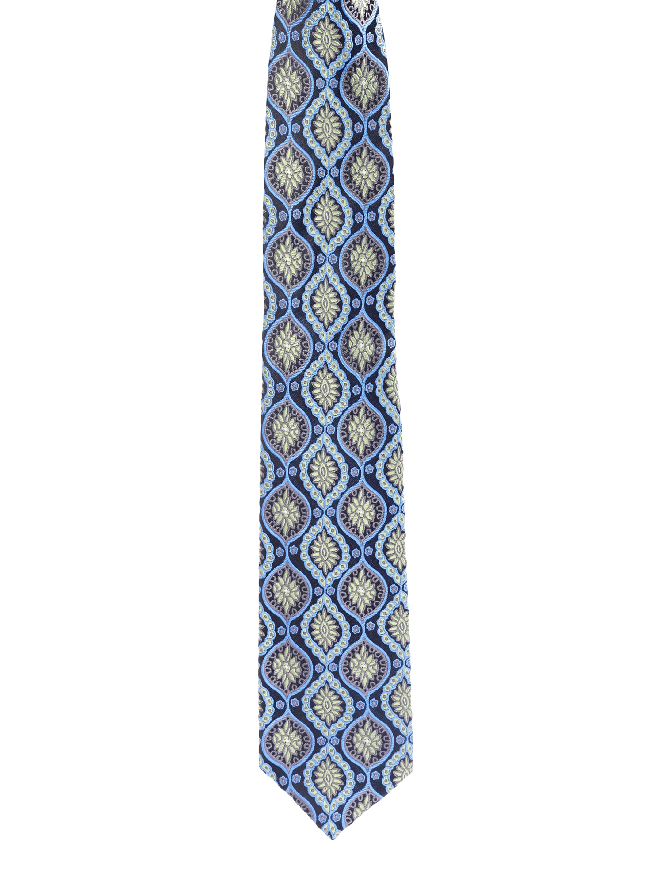 Alvaro Castagnino Men's luxury italian style Silk Broad Tie