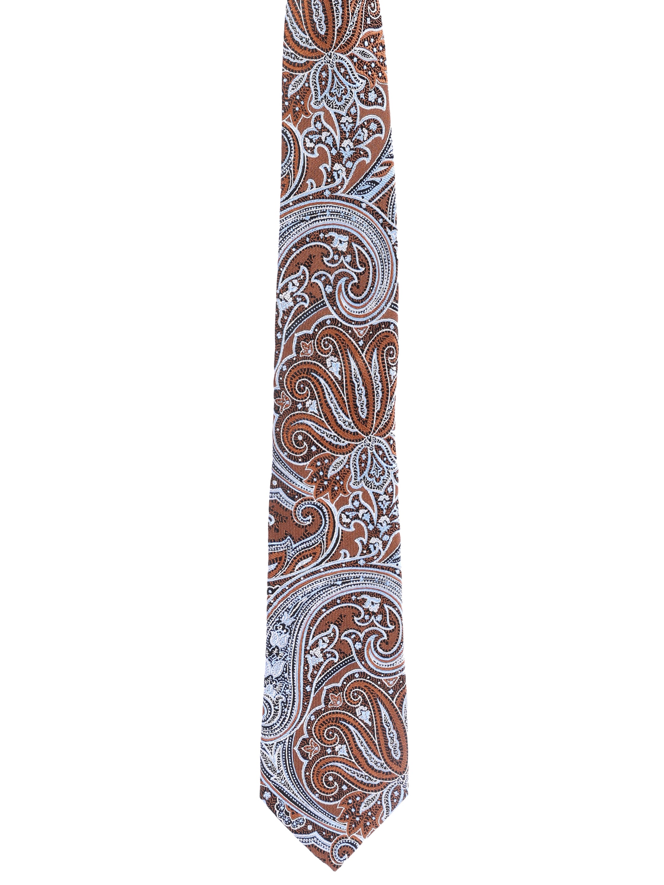Alvaro Castagnino Men's luxury italian style Silk Broad Tie