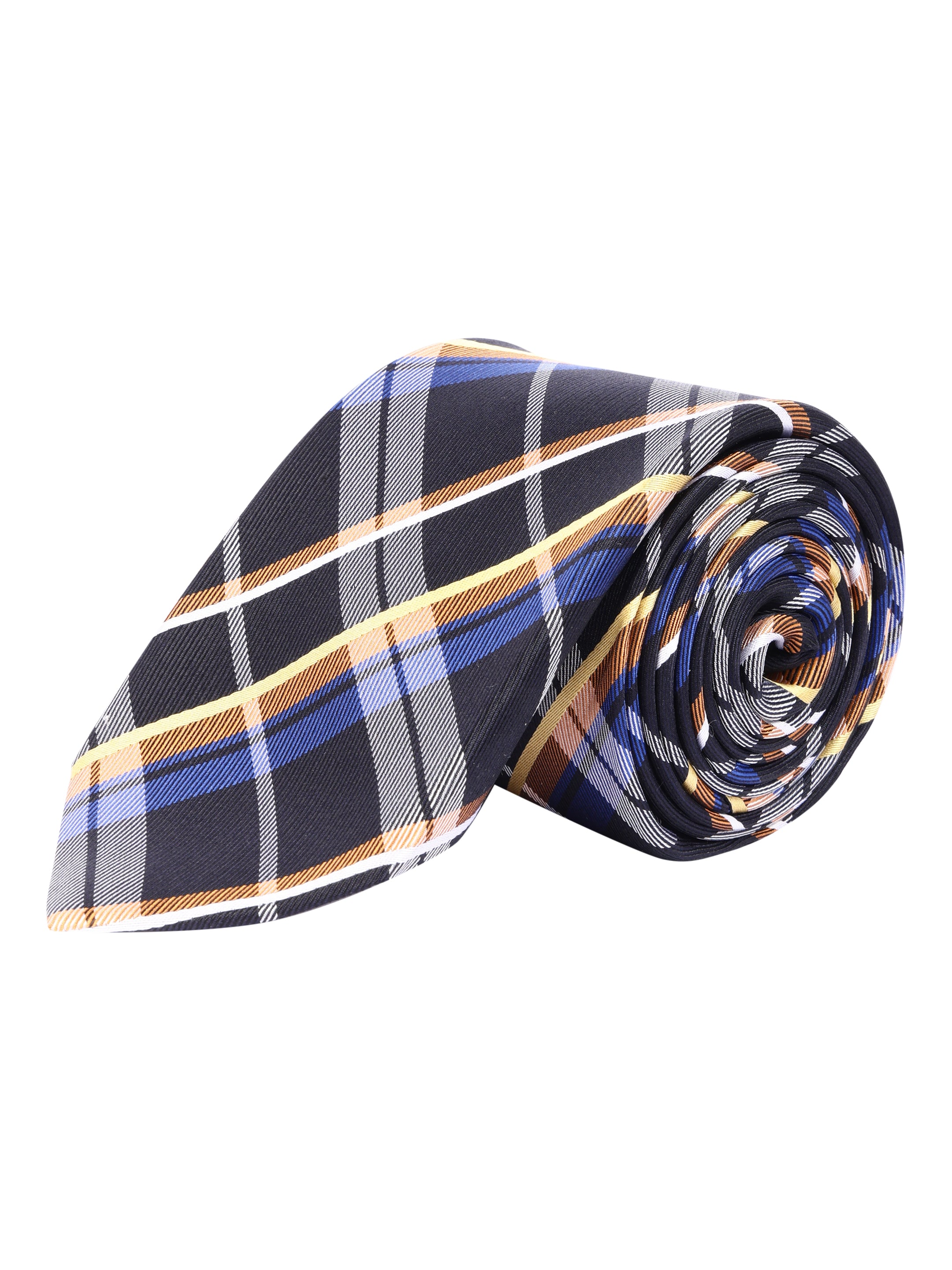 Alvaro Castagnino Men's luxury italian style Silk Broad Tie