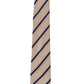 Alvaro Castagnino Men Beige & Blue Woven Striped Skinny Tie