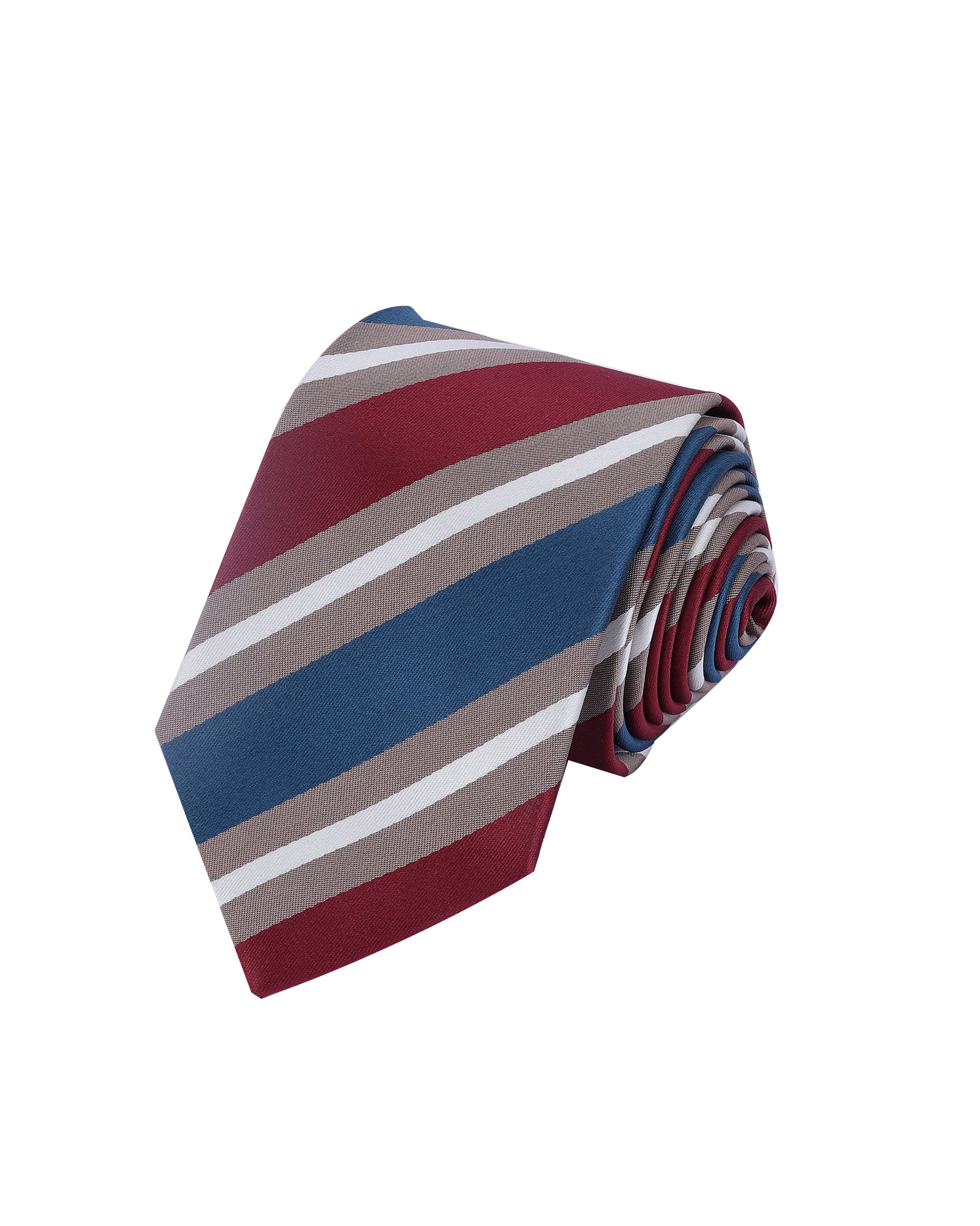 Alvaro Castagnino Men Striped Classic Formal Skinny Tie