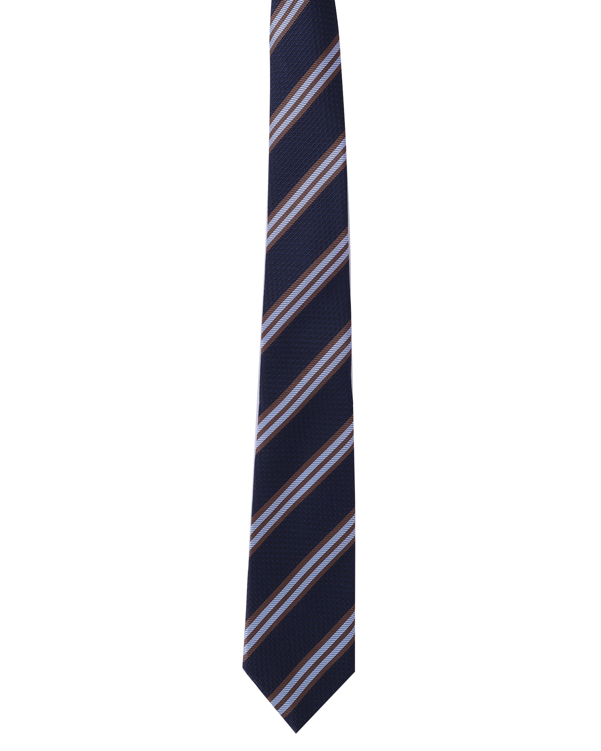 Alvaro Castagnino Men Striped Classic Formal Skinny Tie