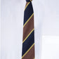 Alvaro Castagnino Men Striped Classic Formal Skinny Tie