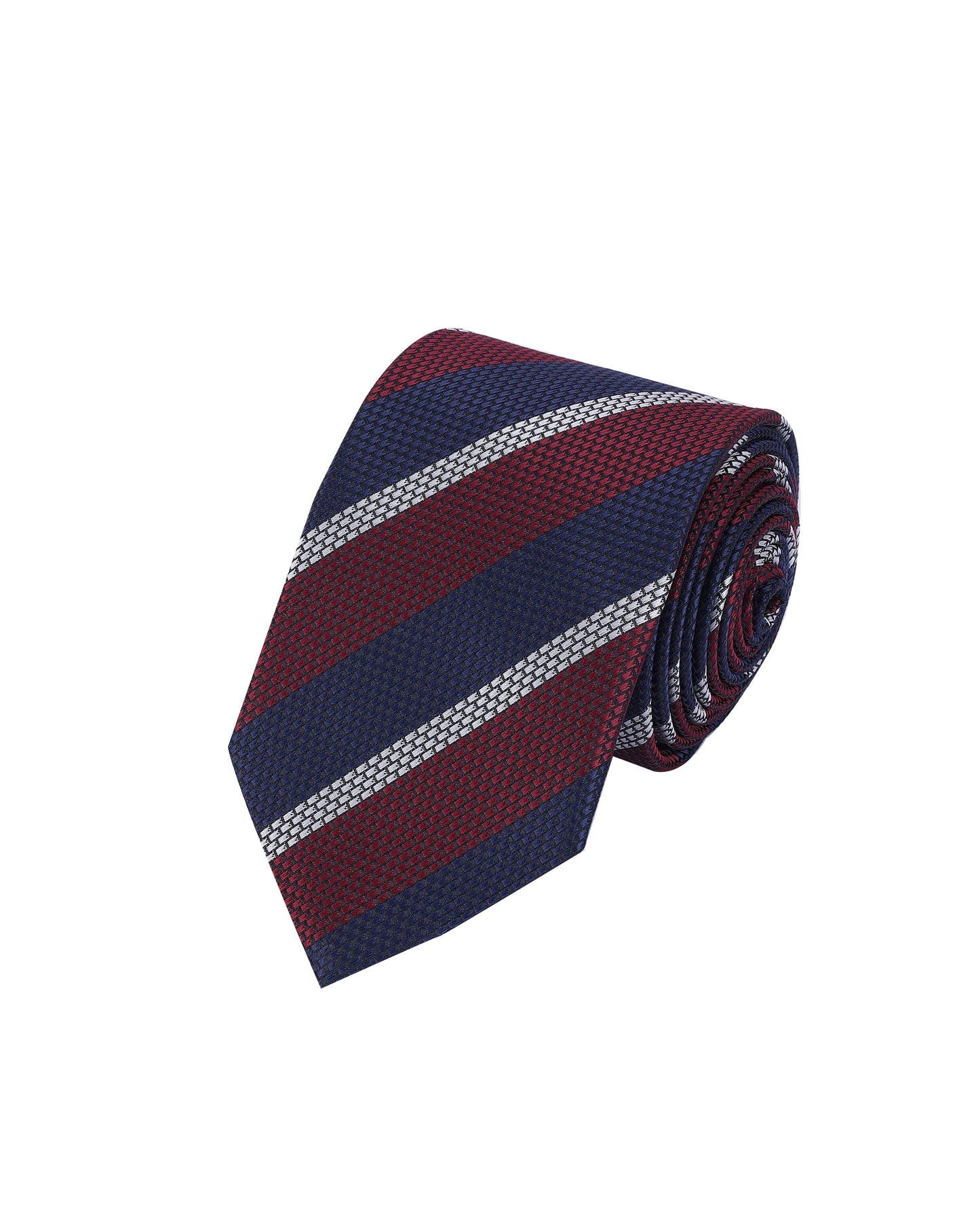 Alvaro Castagnino Men Striped Classic Formal Skinny Tie