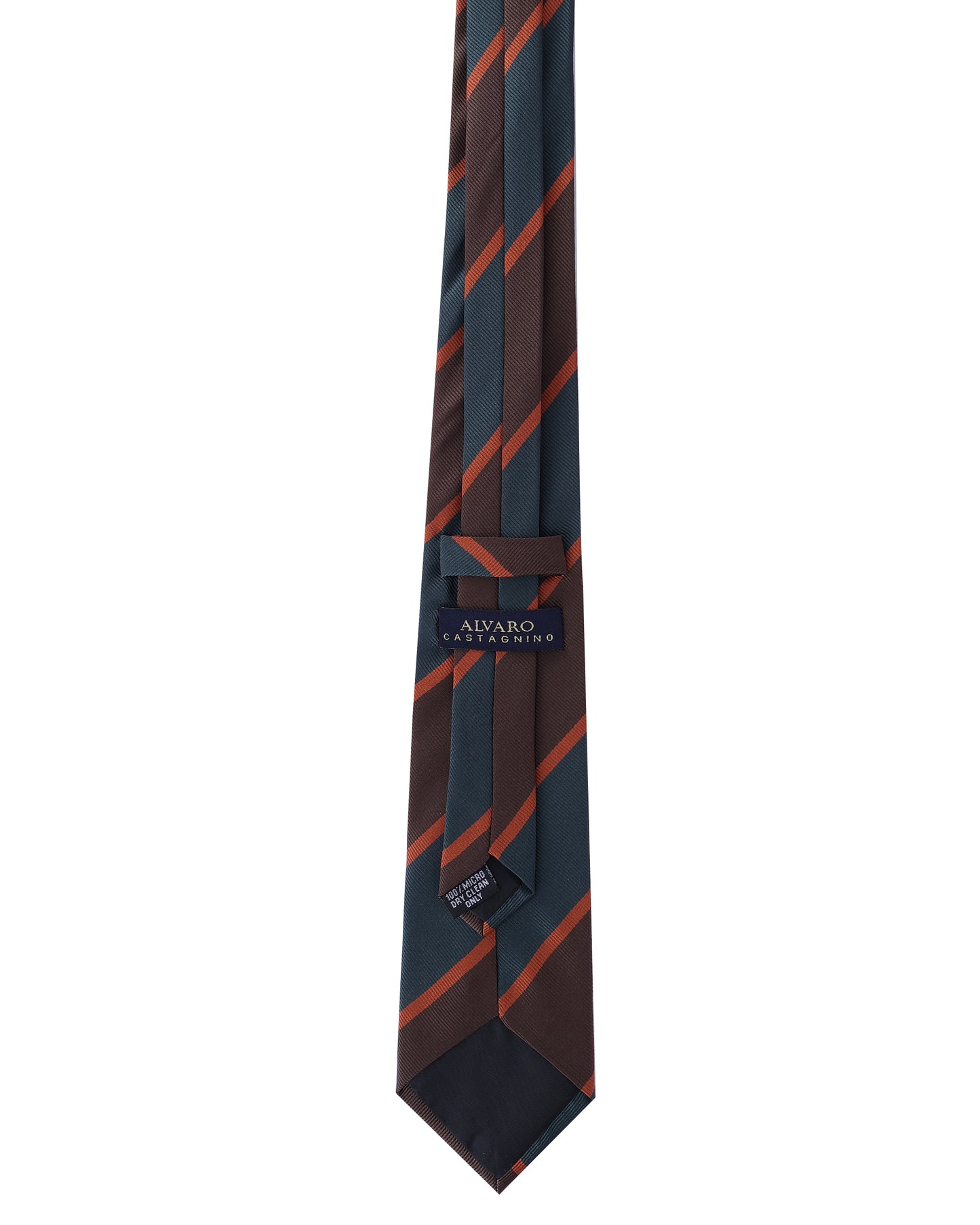 Alvaro Castagnino Men Striped Classic Formal Skinny Tie