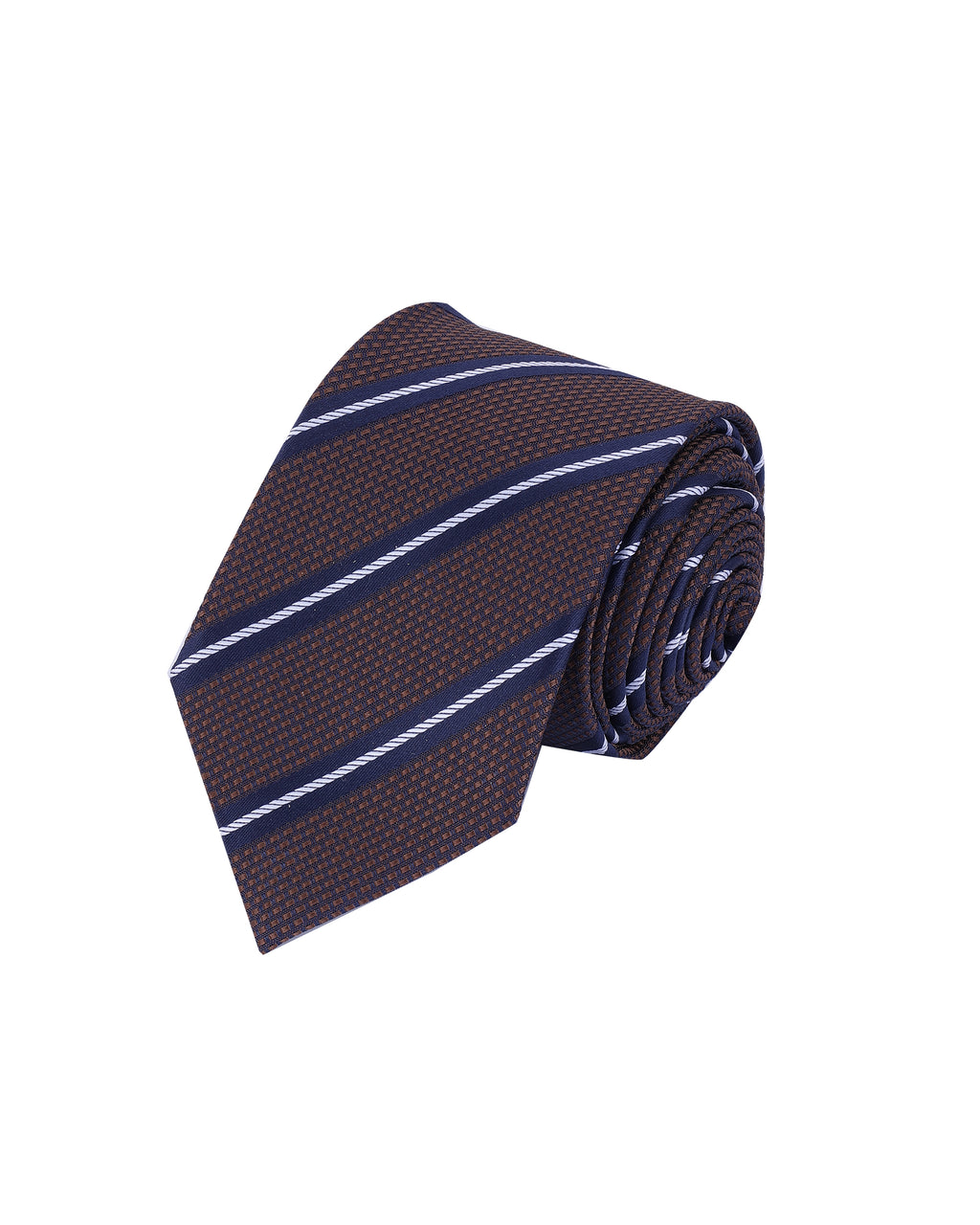 Alvaro Castagnino Men Striped Classic Formal Skinny Tie