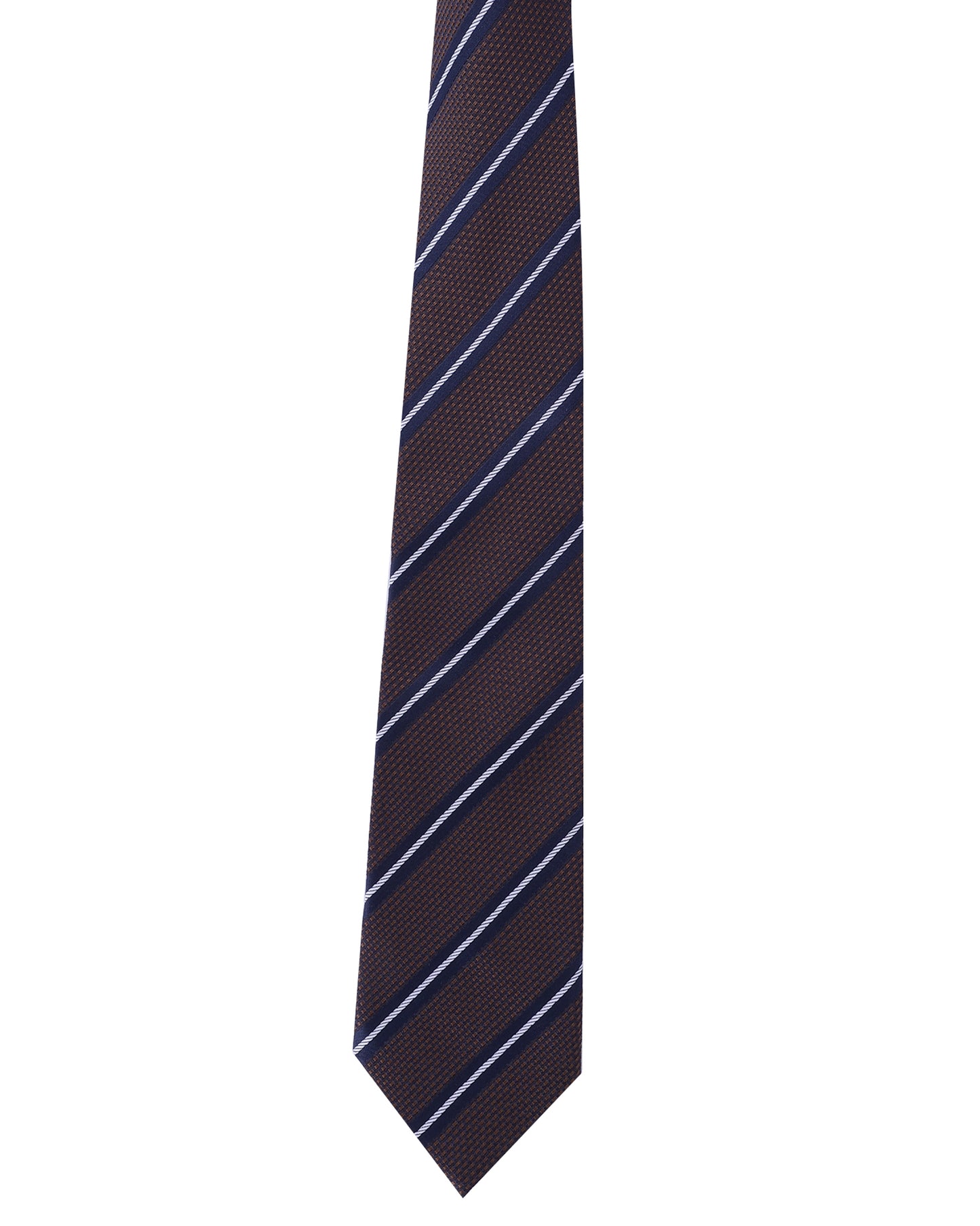 Alvaro Castagnino Men Striped Classic Formal Skinny Tie