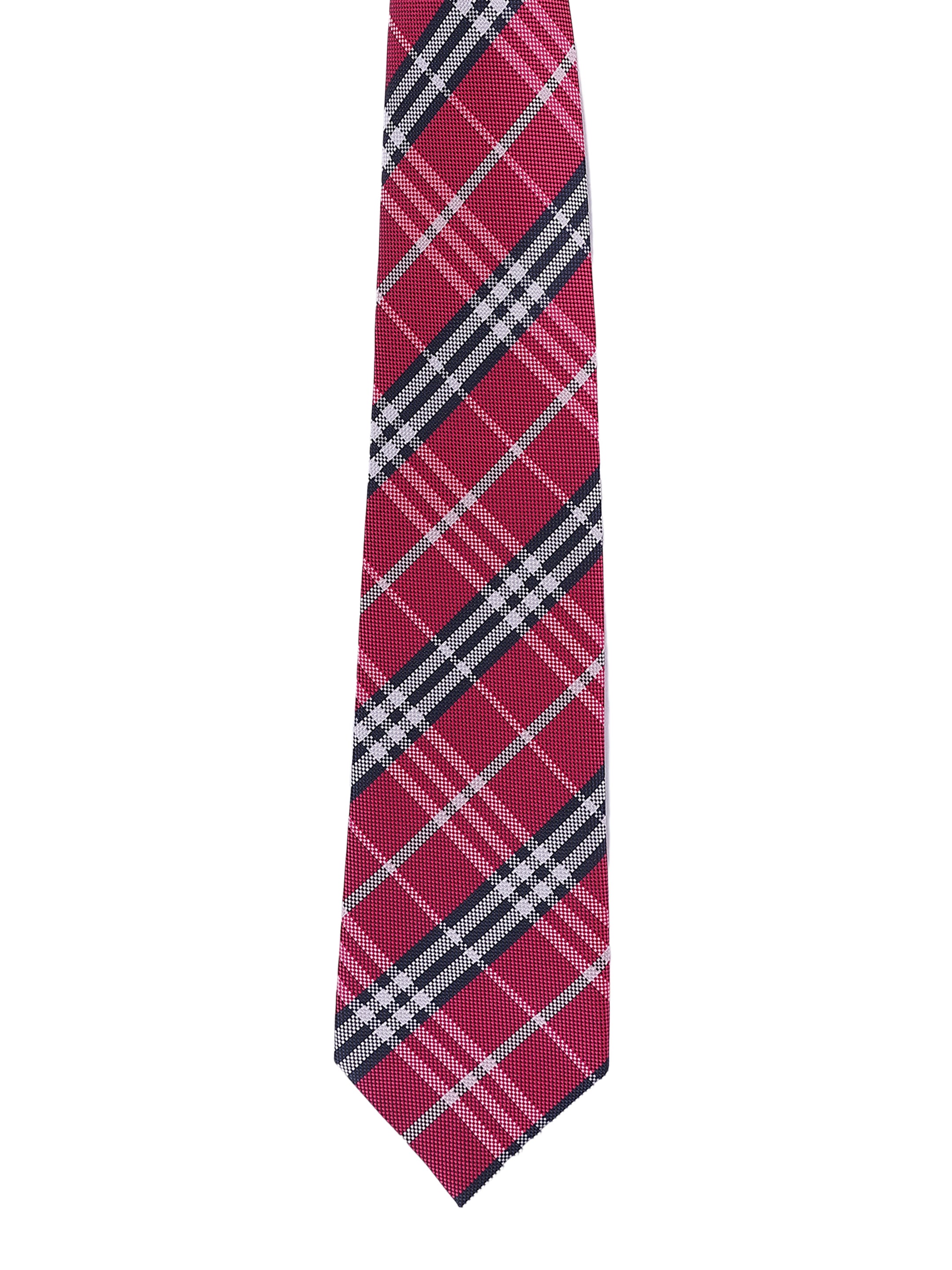 Pink Check Heritage Plaid Necktie