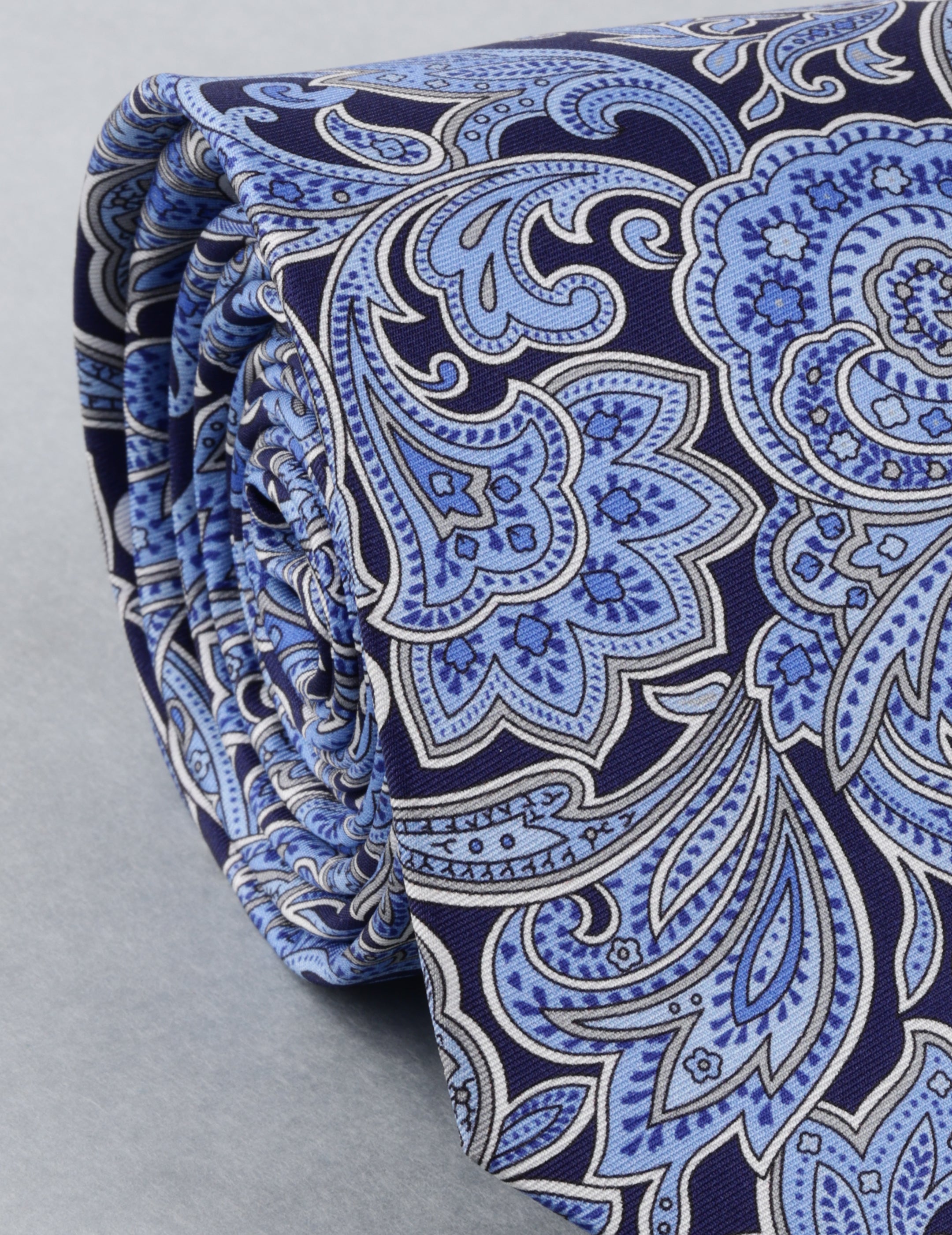  Blue Paisley Necktie