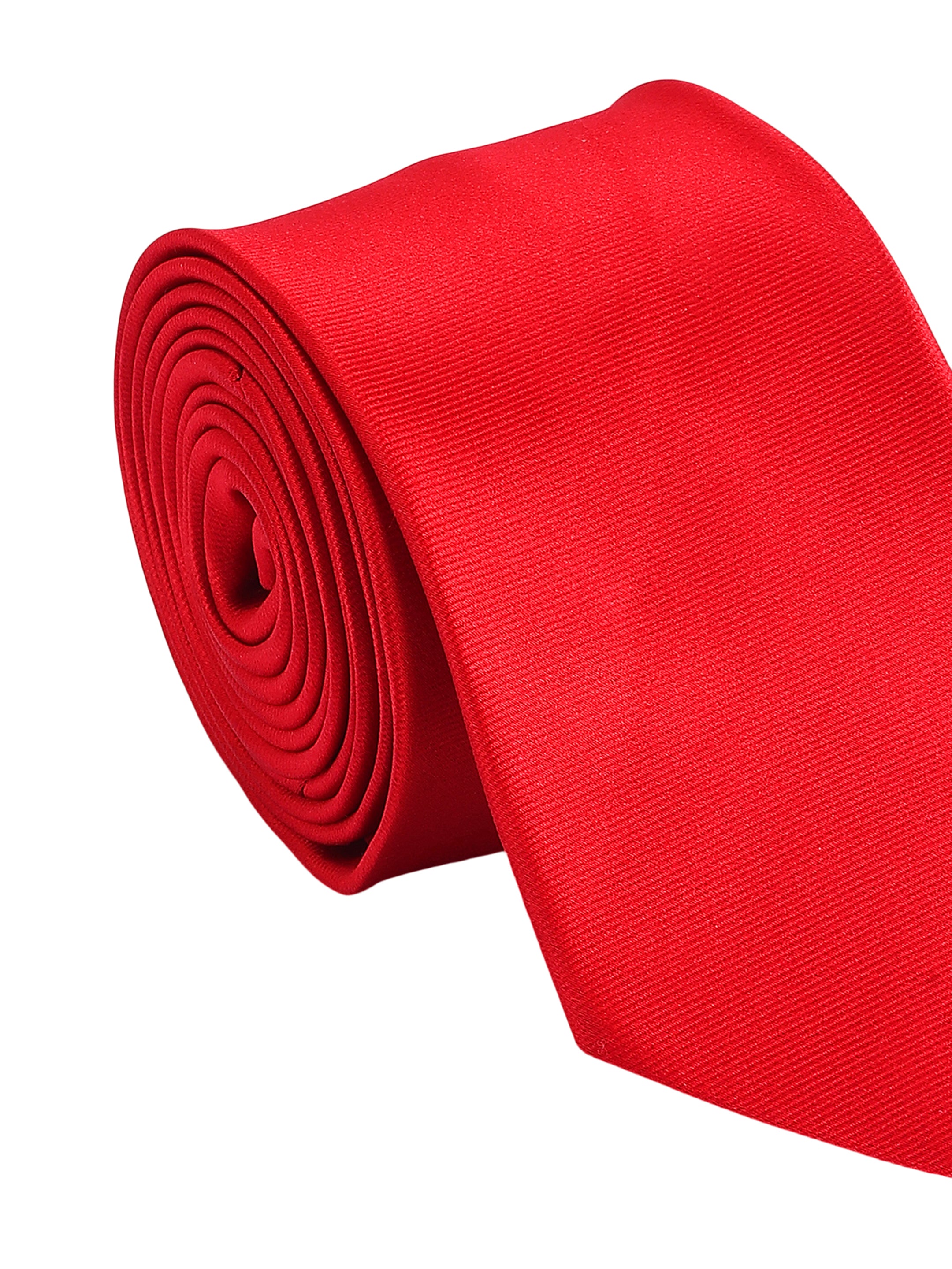 Red Solid Necktie