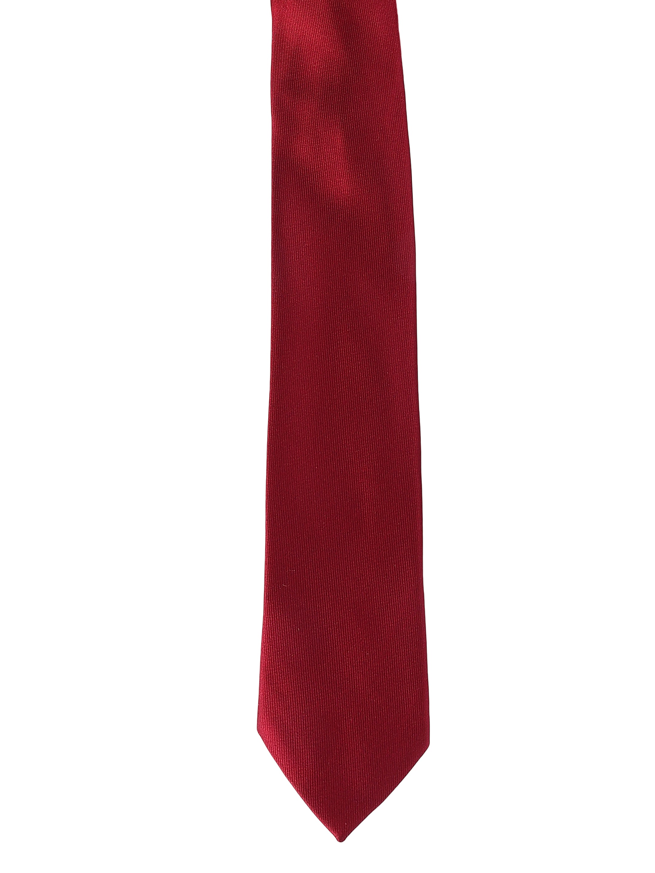 Solid Maroon Necktie