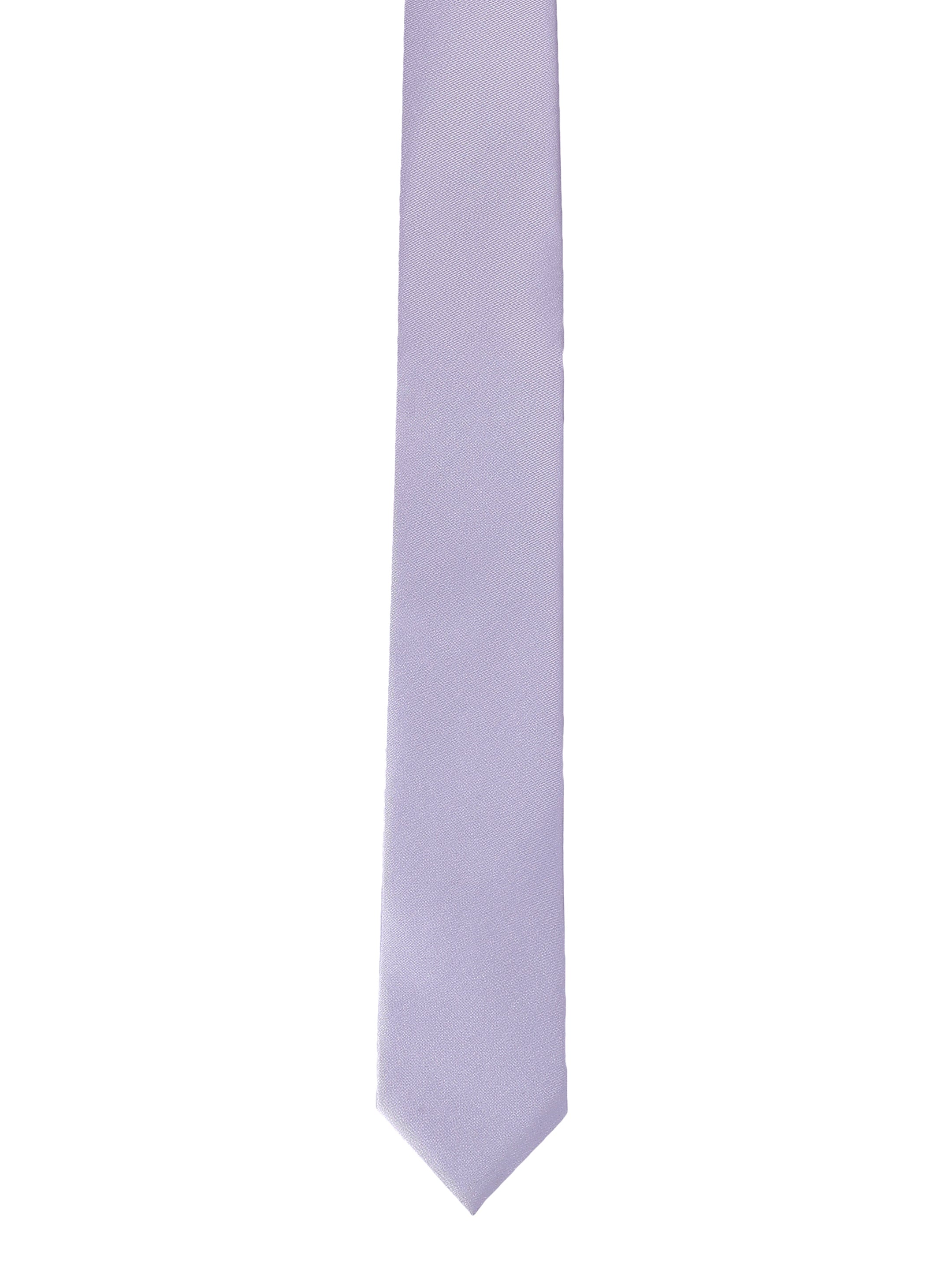Solid Light Grey Necktie