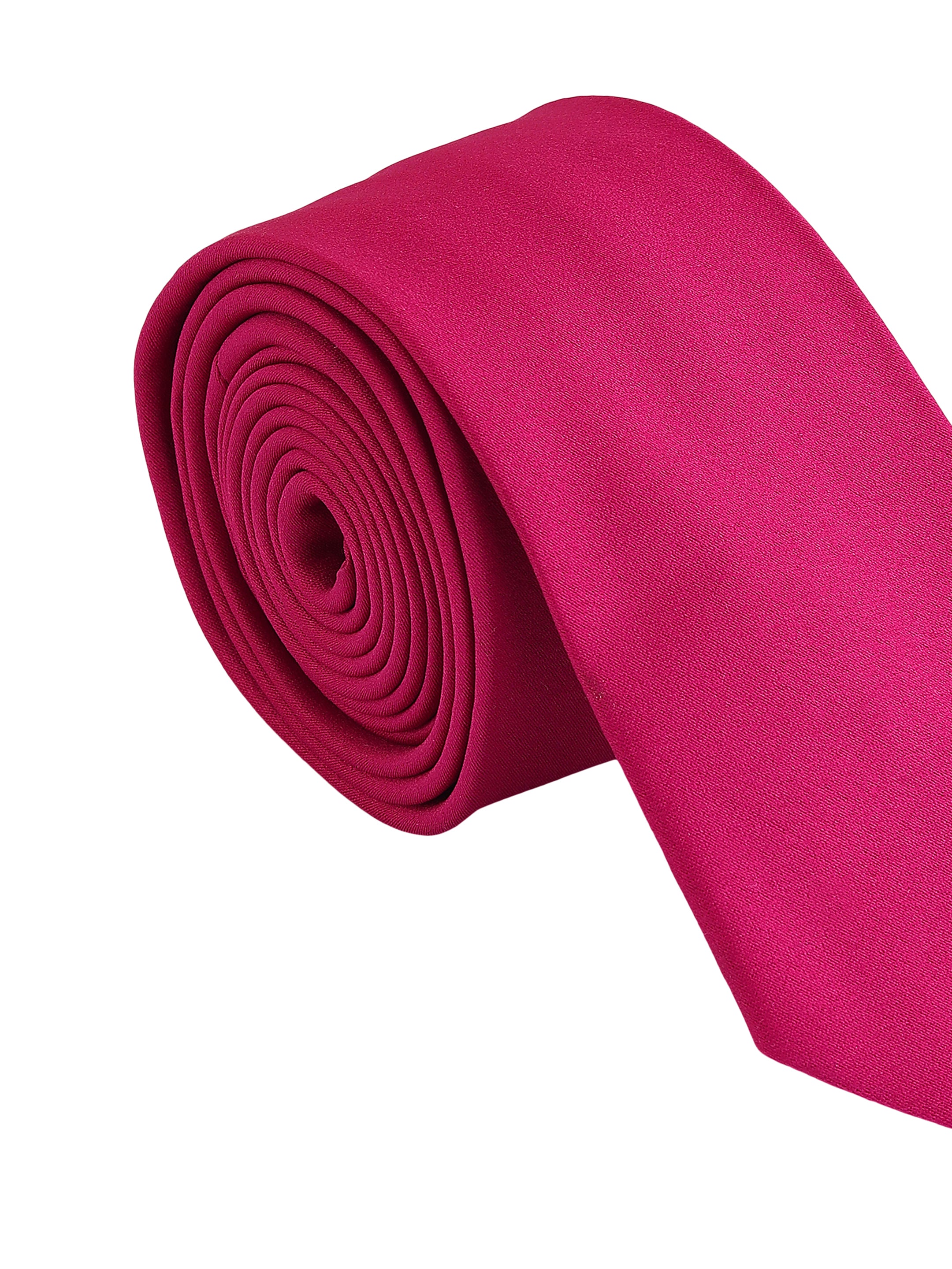 Magenta Solid Necktie