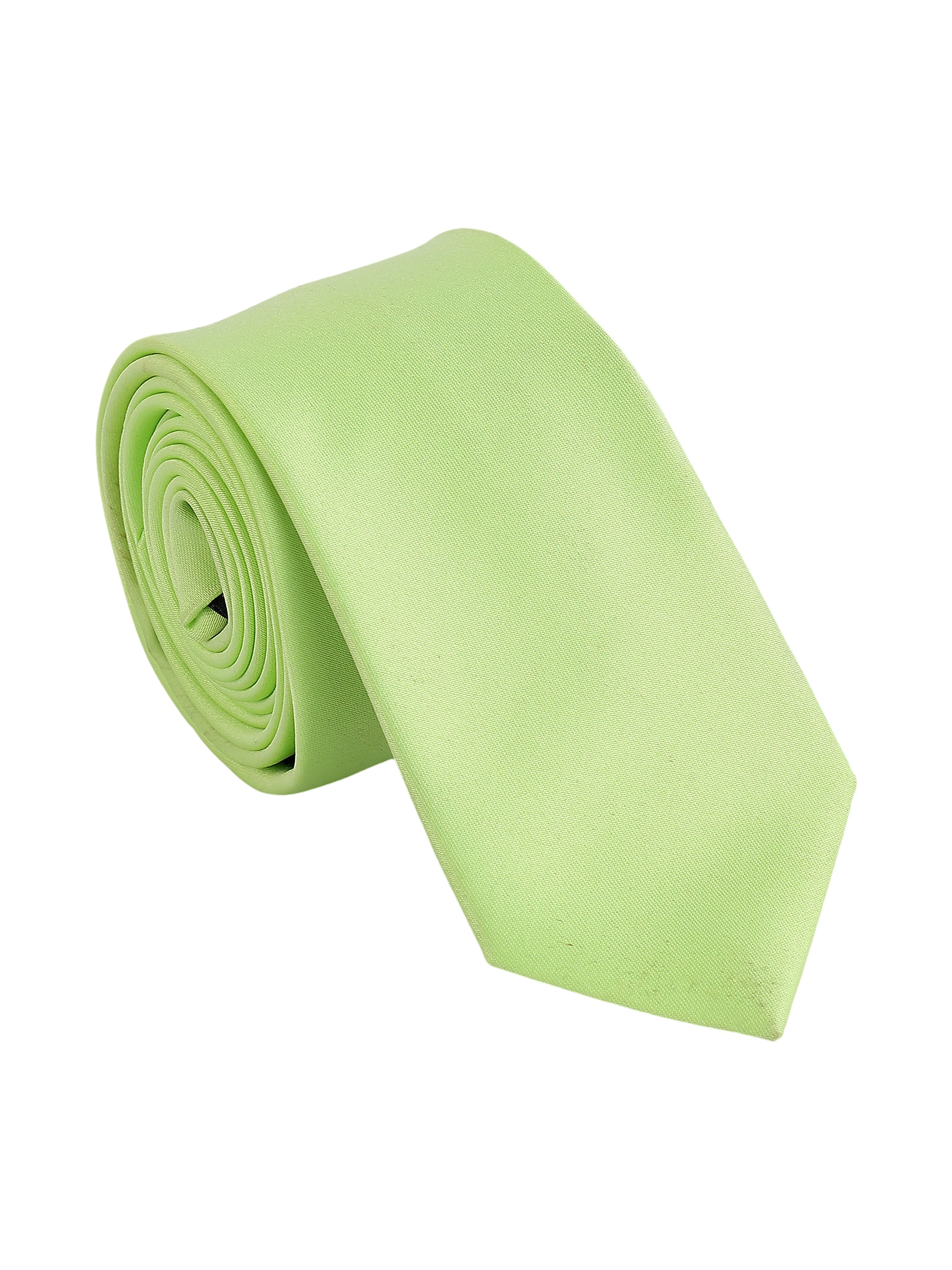 Solid Lime Green Necktie