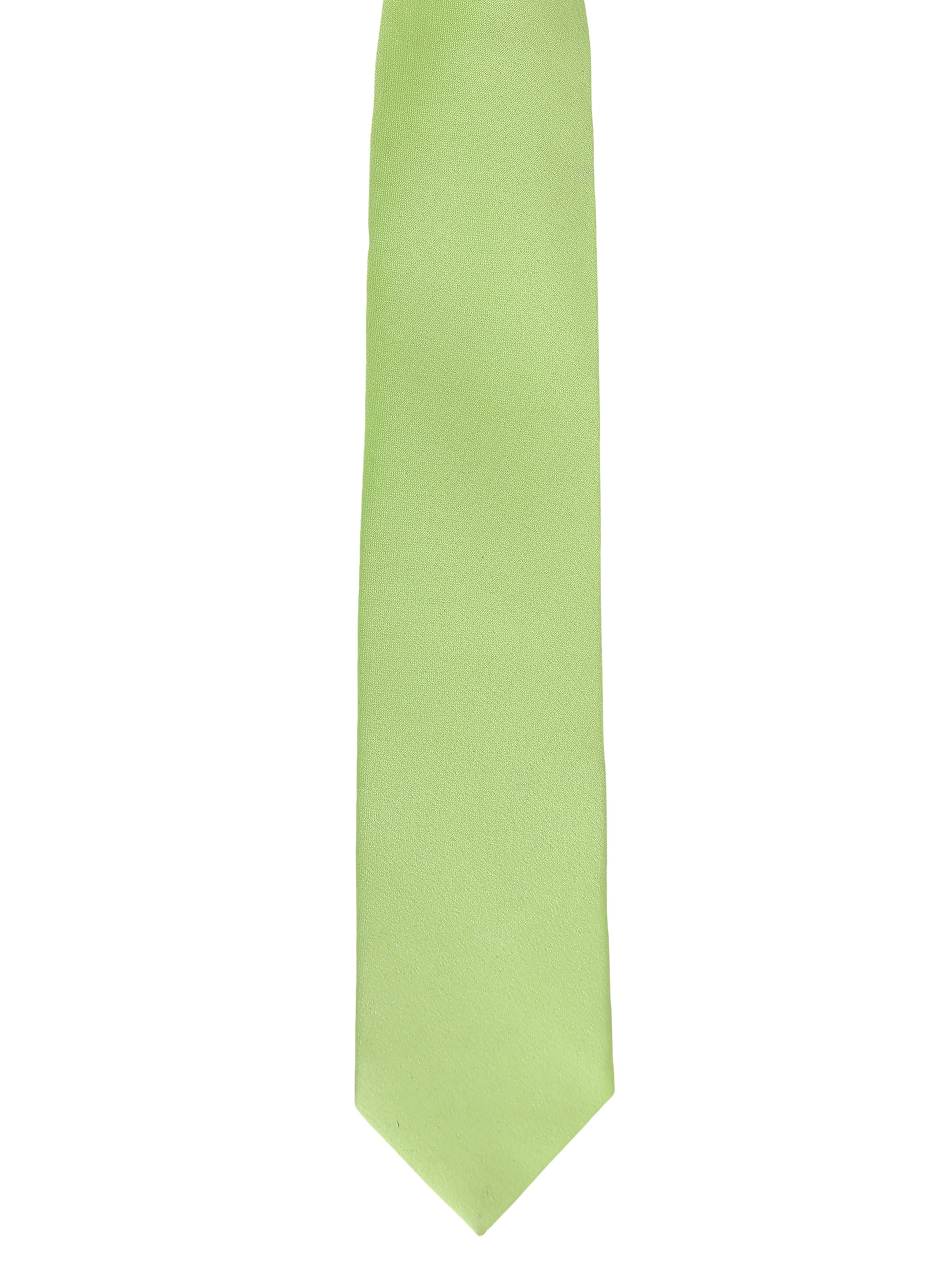 Solid Lime Green Necktie