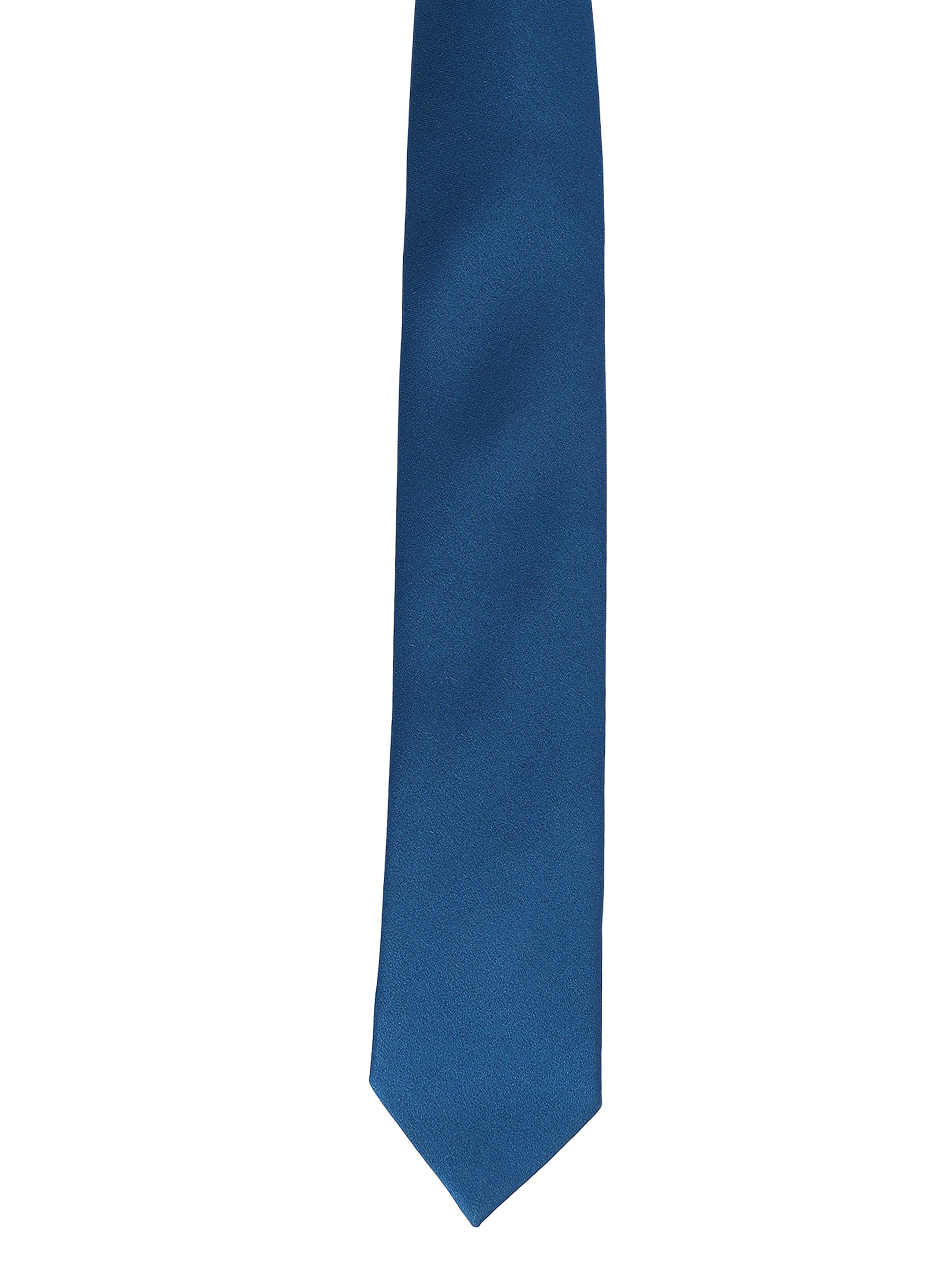 Men's Solid Navy Blue Necktie