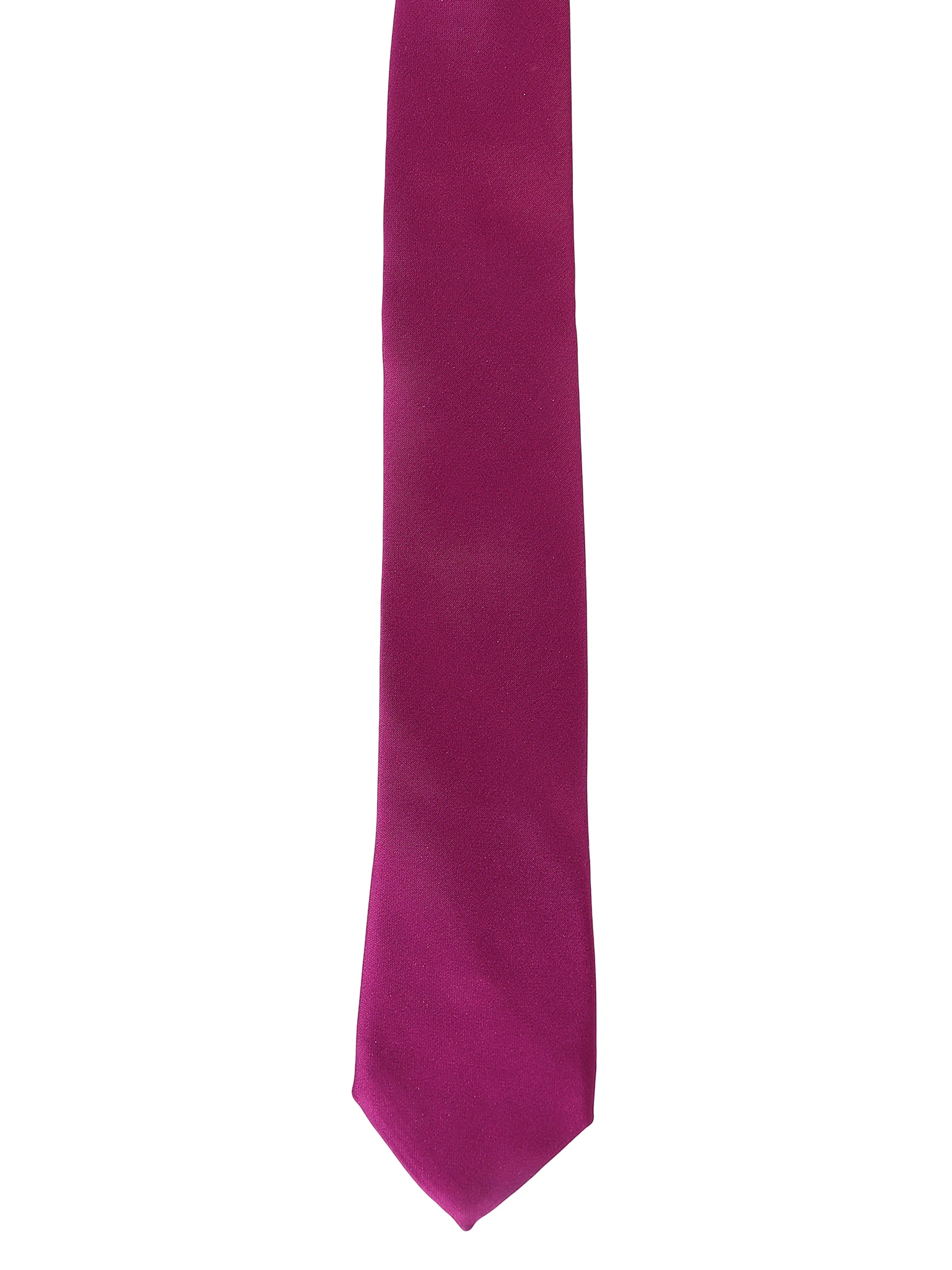 Men's Solid Pink Necktie