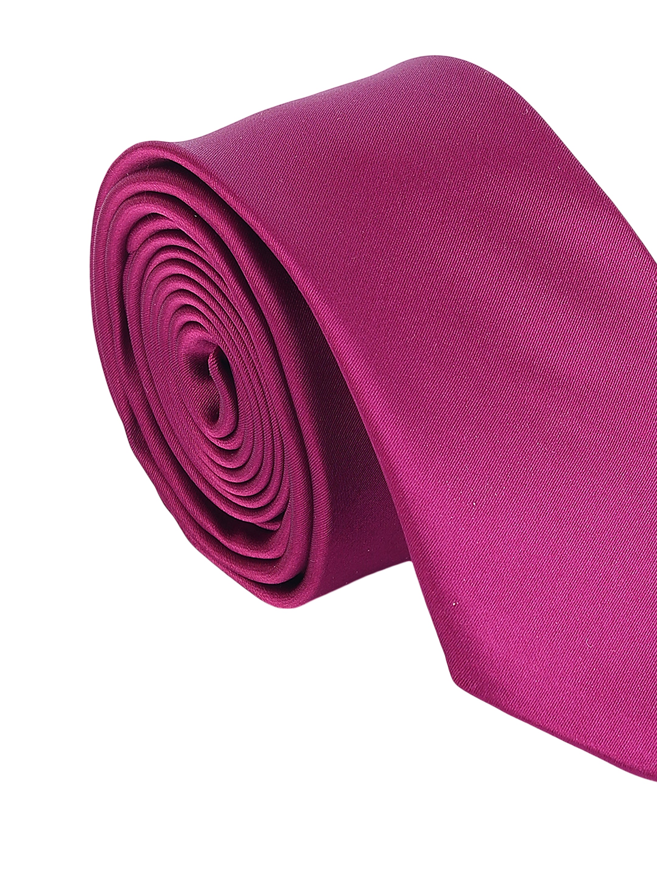 Men's Solid Pink Necktie