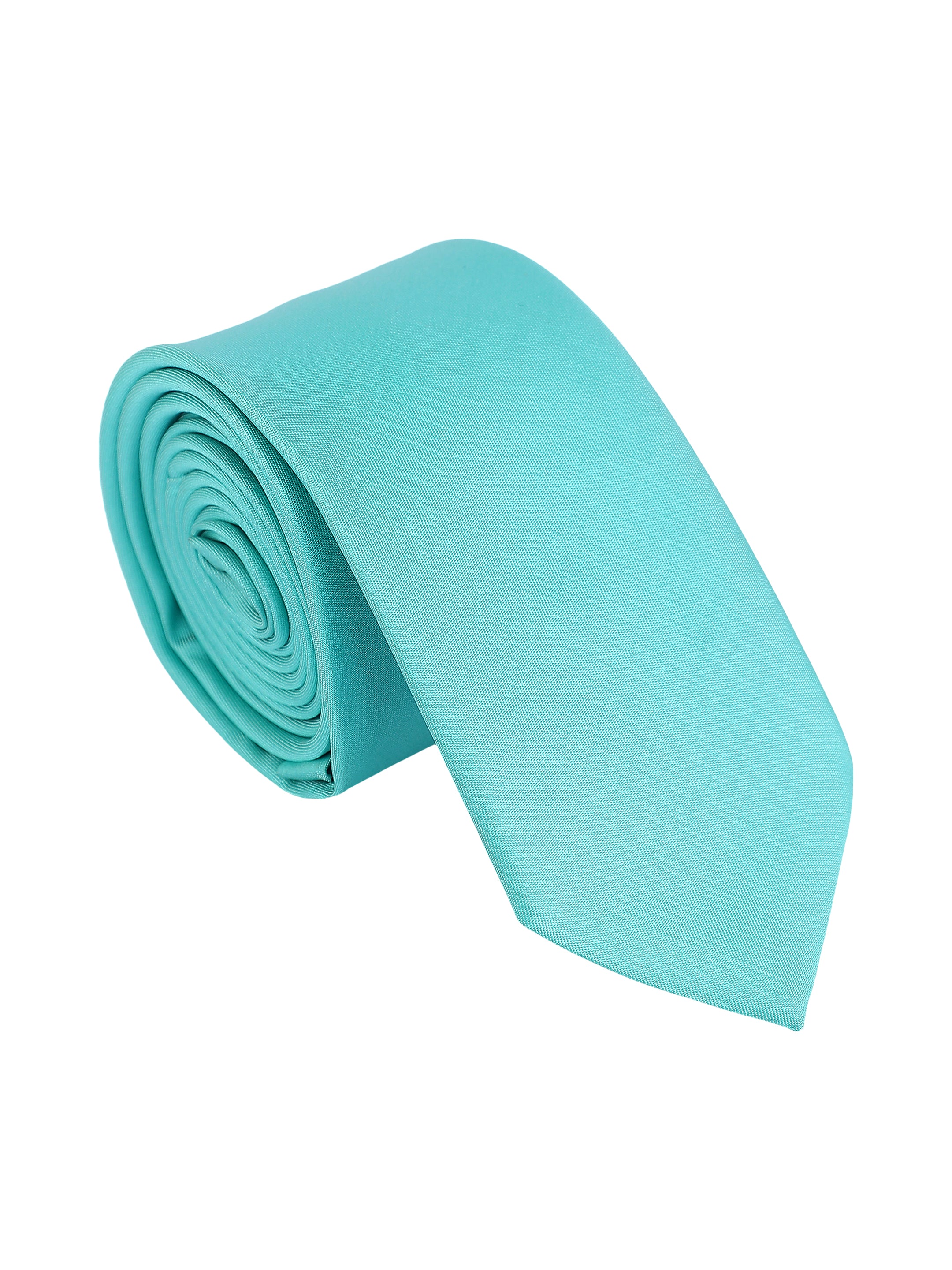 Men's Solid Elegant Mint Green Tie